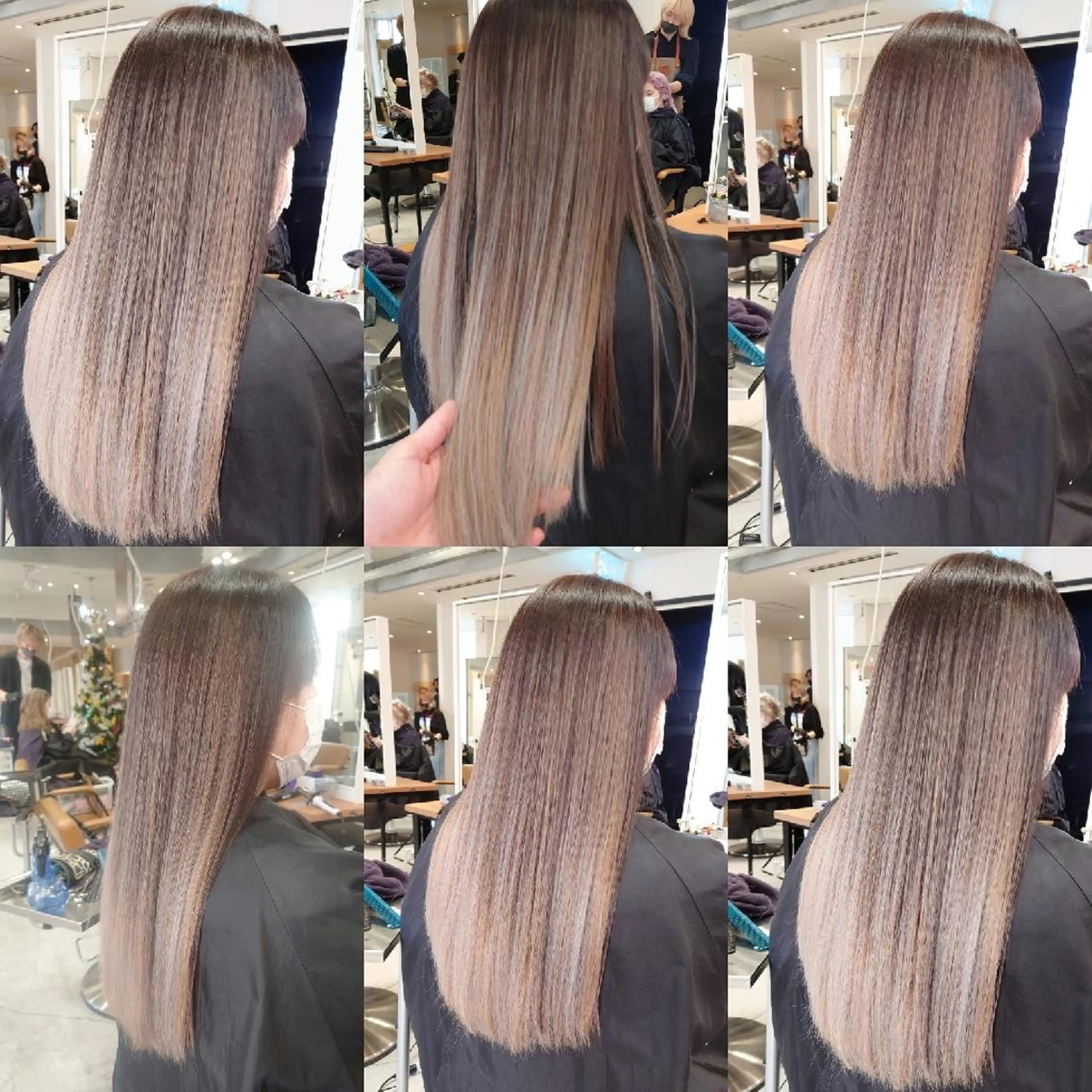 カラー ロング ベージュカラー ミルクティーベージュ ヘアカラー トリートメント 艶髪✨ブリーチ職人 井手正康のヘアスタイル