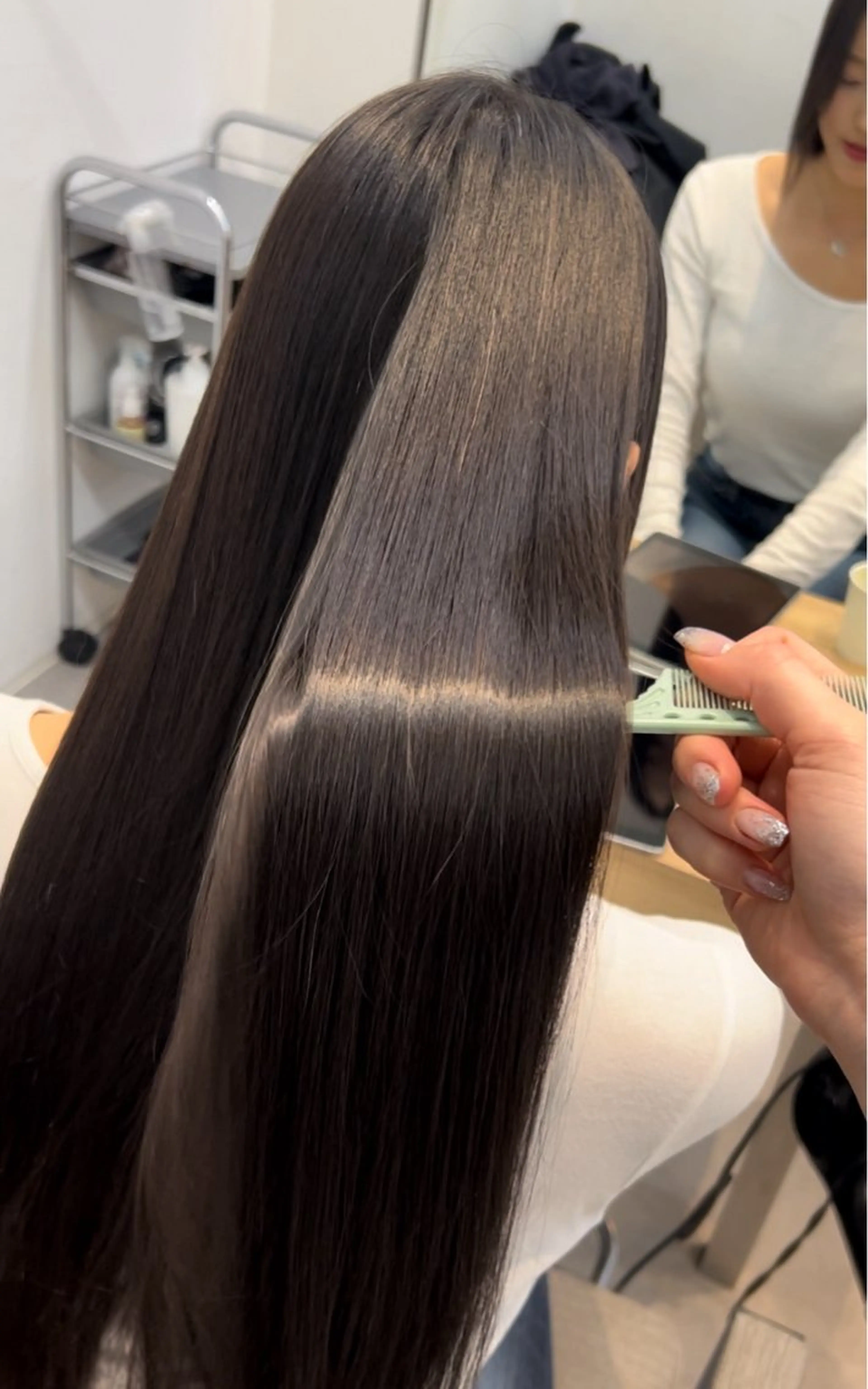 ロング 縮毛矯正 🌷艶色/艶髪/横浜 /norika🌷のヘアスタイル