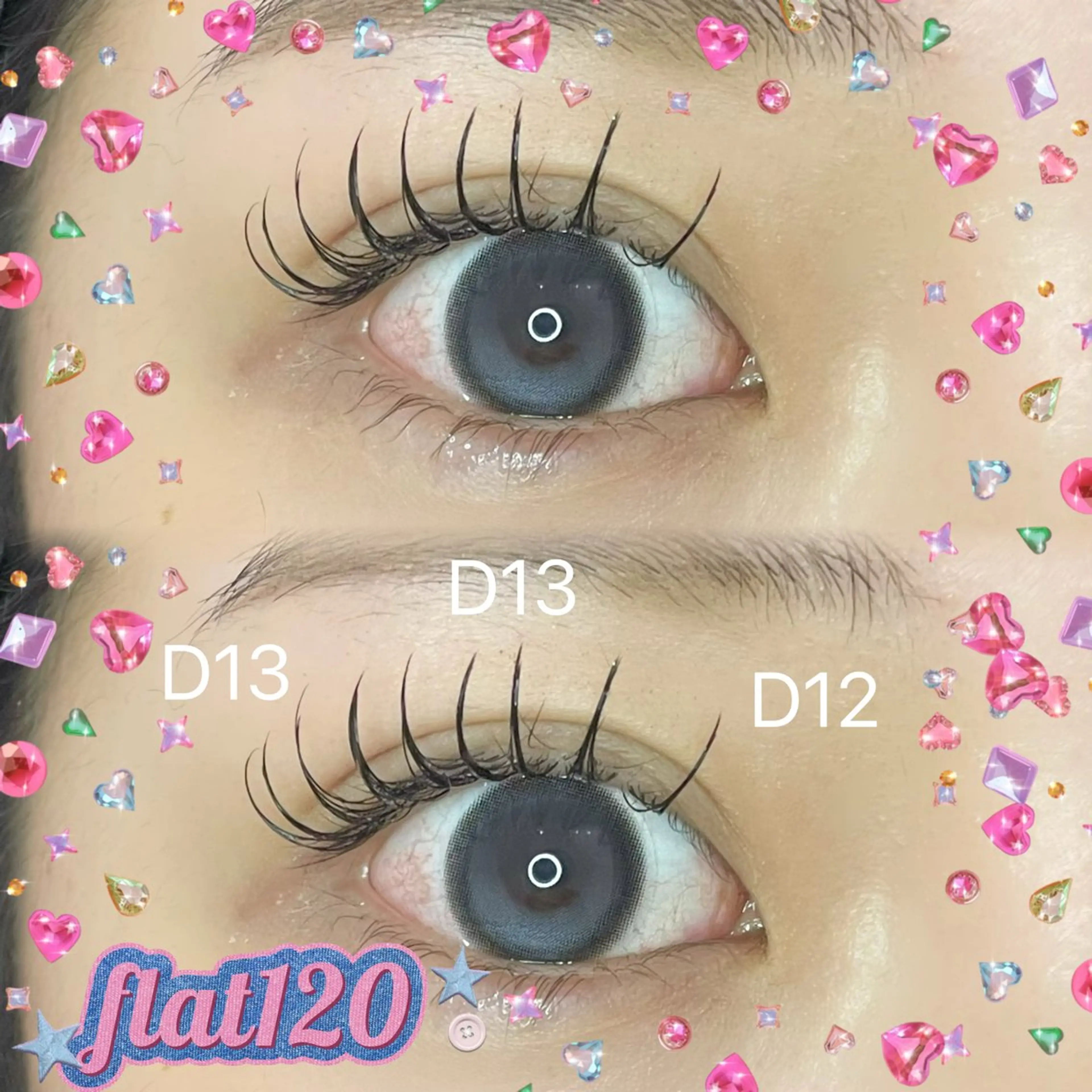 マツエク・マツパ 束感まつ毛 Cherish名古屋 高畑💫馬渕奈恵💫のマツエク・マツパデザイン