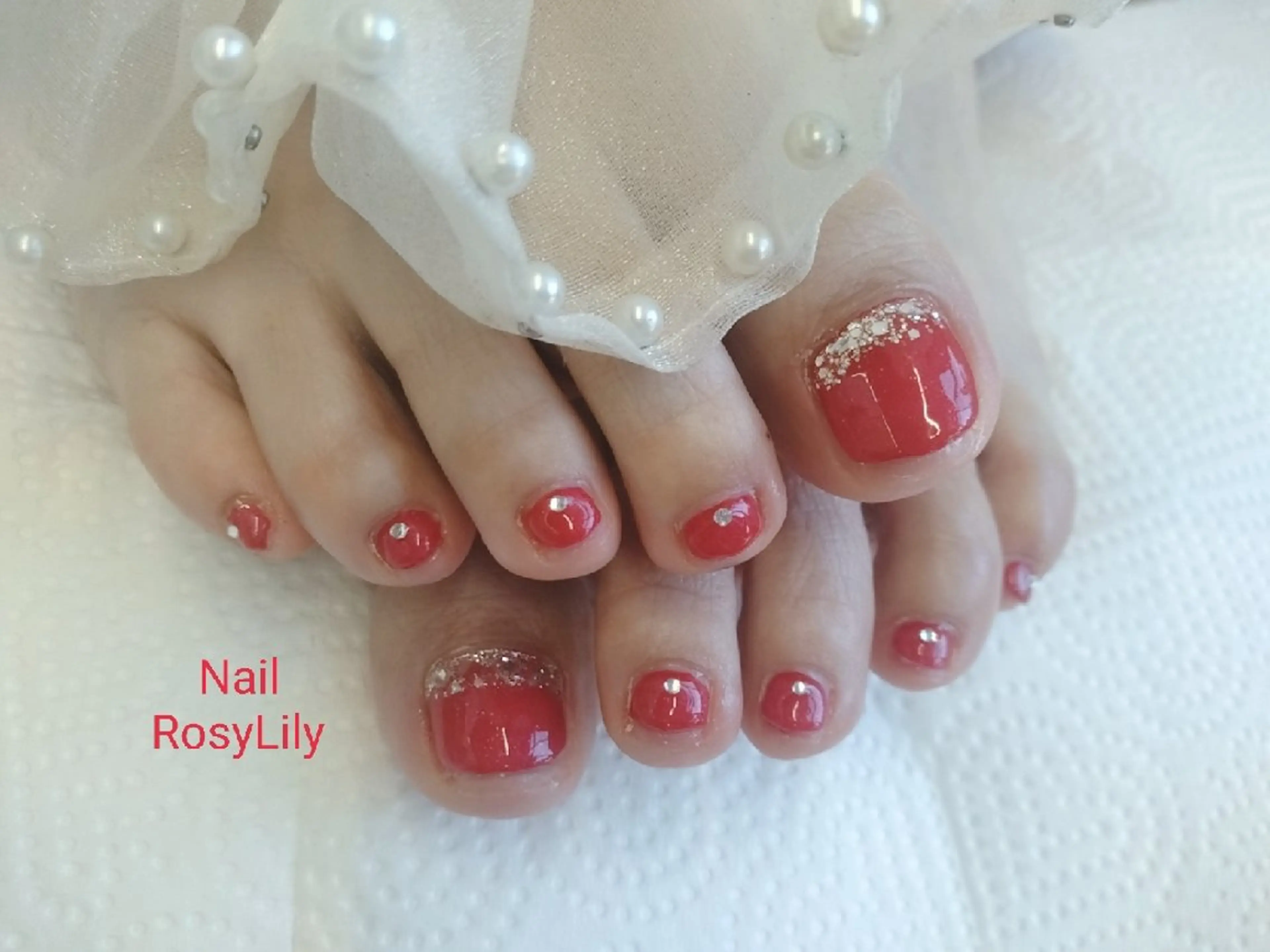 ネイル フットネイル プライベートサロン Rosy Lilyのネイルデザイン