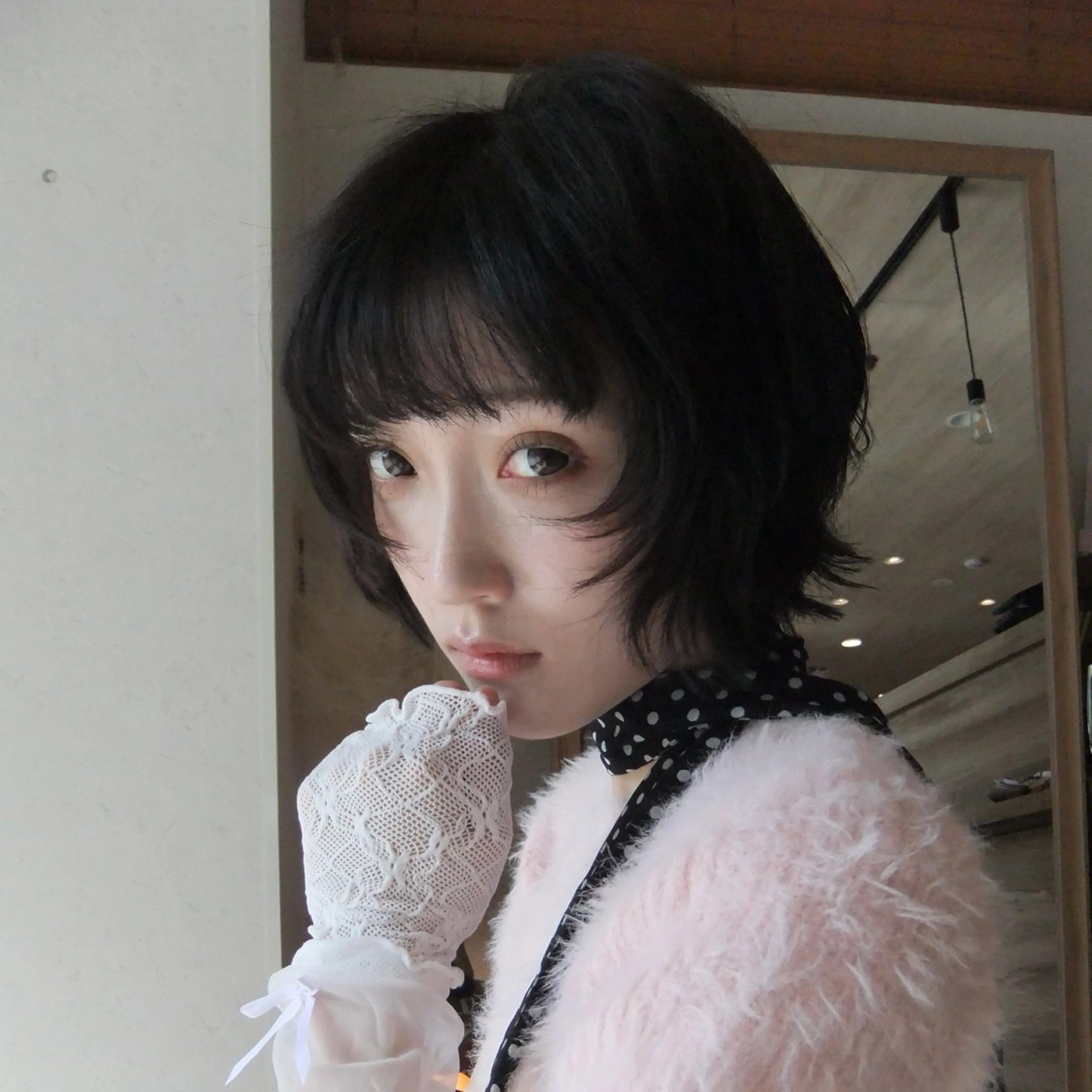 ショート カラー レイヤー/似合わせ/ yuan⟡.·のヘアスタイル