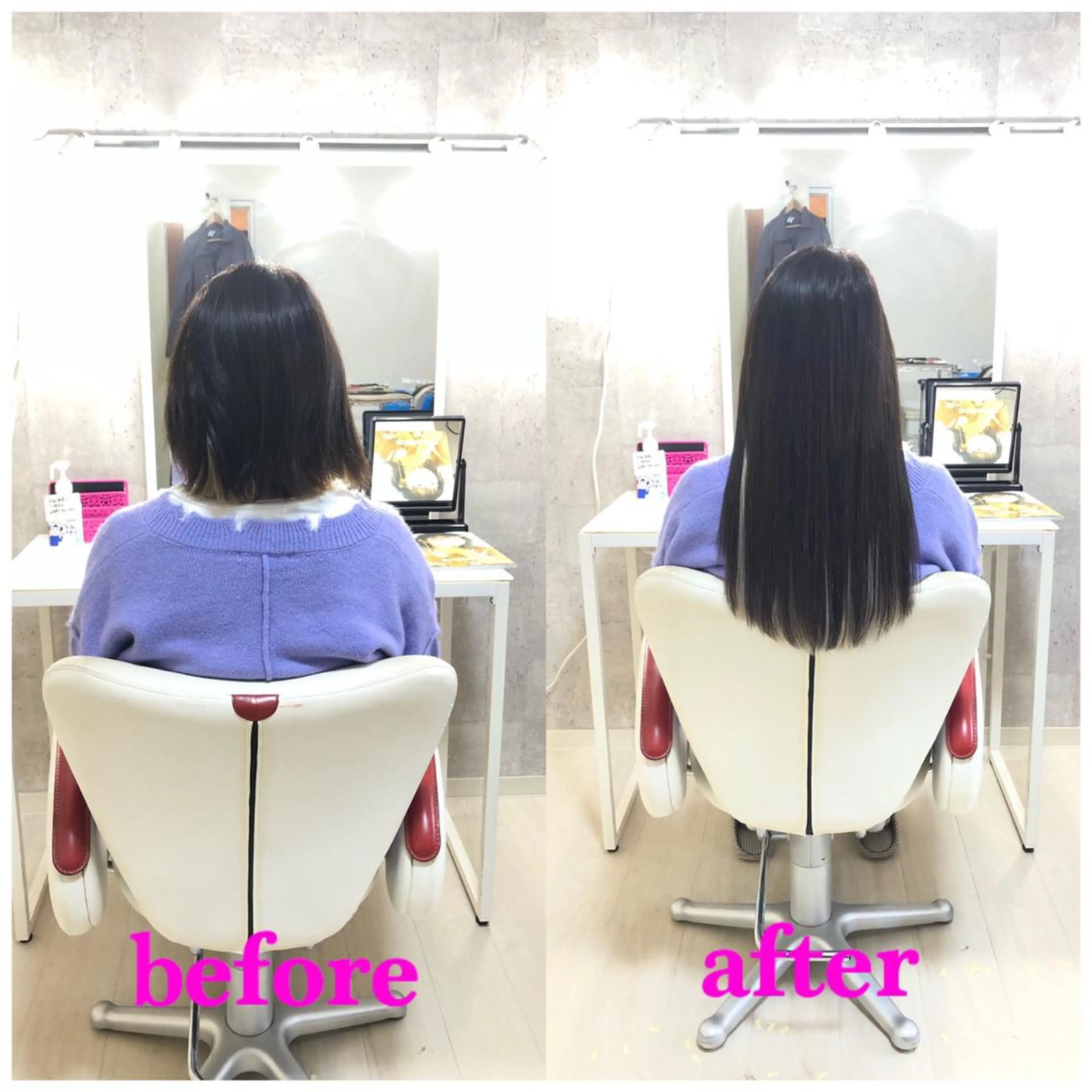 ロング エクステ 🌸ドレスアップ 心斎橋店🌸のヘアスタイル