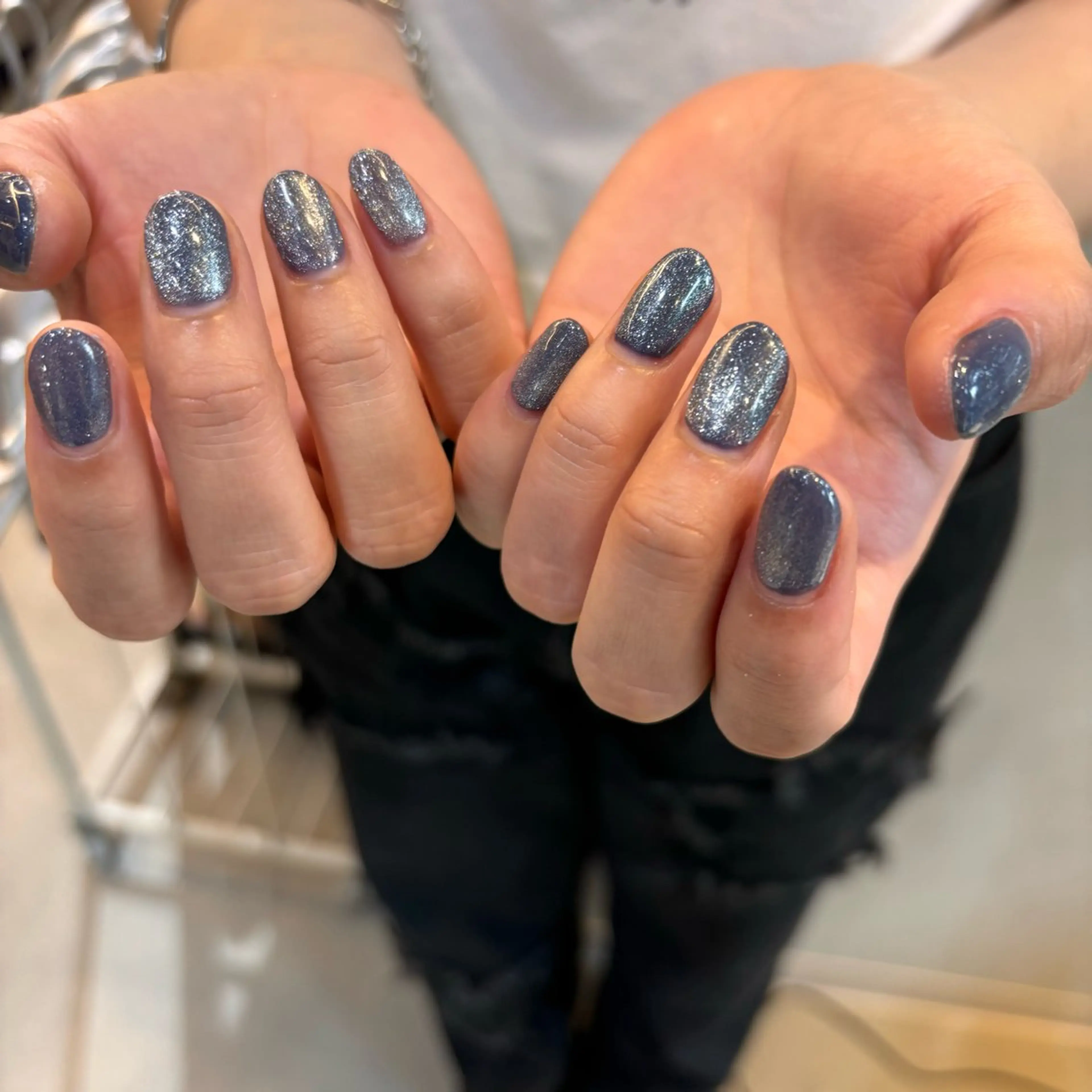 🦋‪マグネットネイル 10本🦋 《オフ込み》の写真