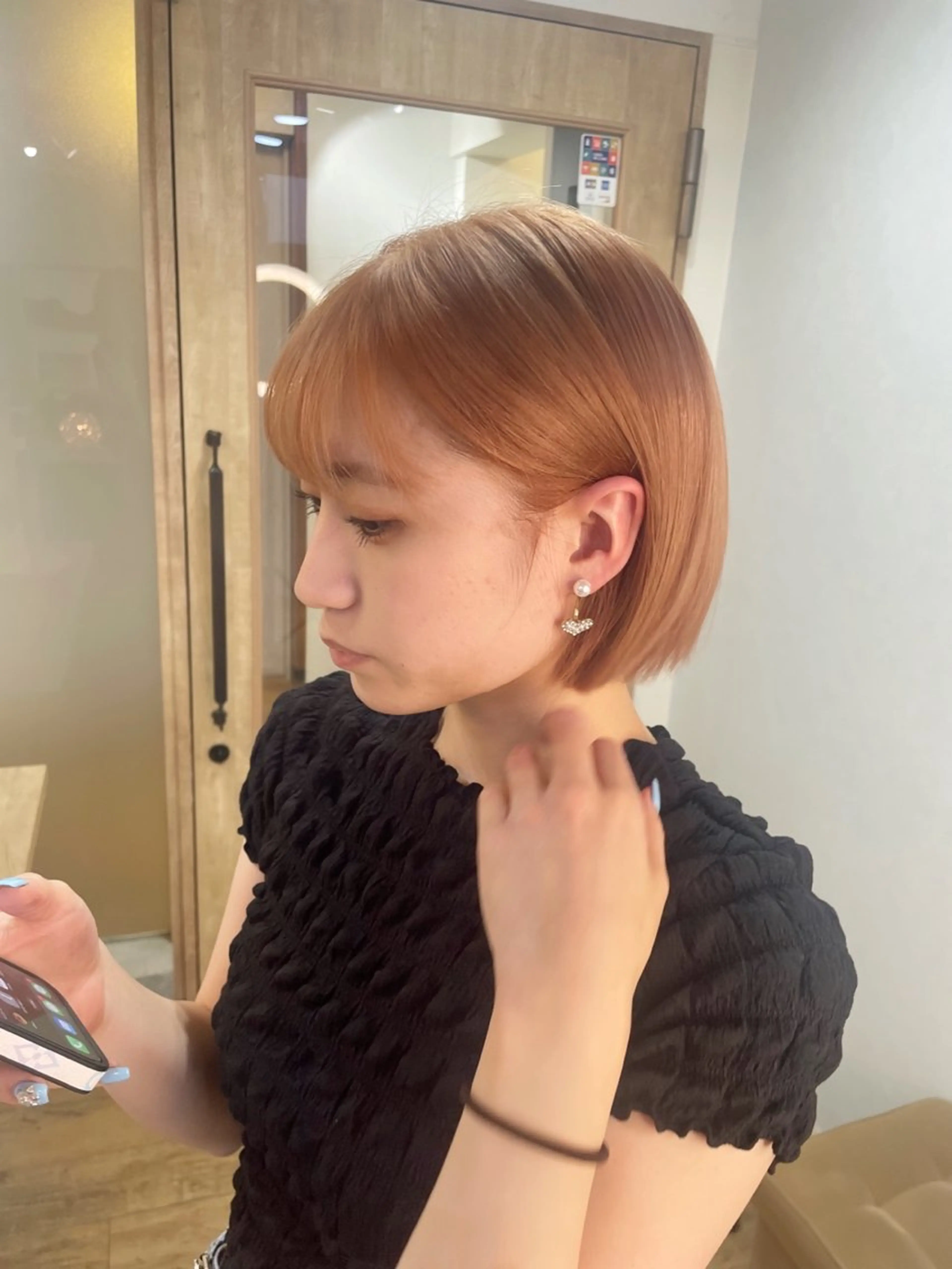 ショート カット ヘアカラー トリートメント Lapis所属・韓国レイヤーカット/ AIRIのヘアスタイル