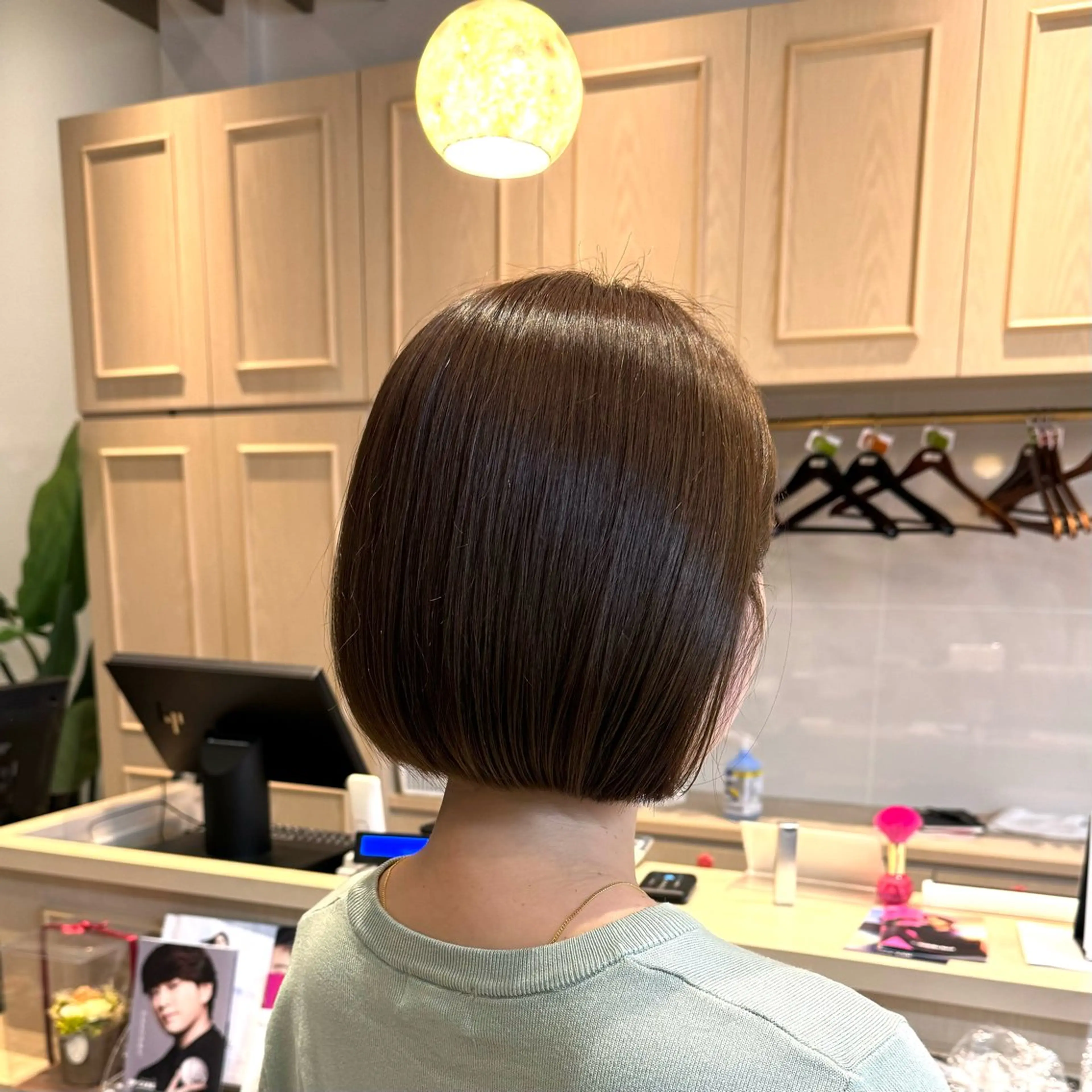 ショート カラー ショート/ボブ パーマ/中原のヘアスタイル