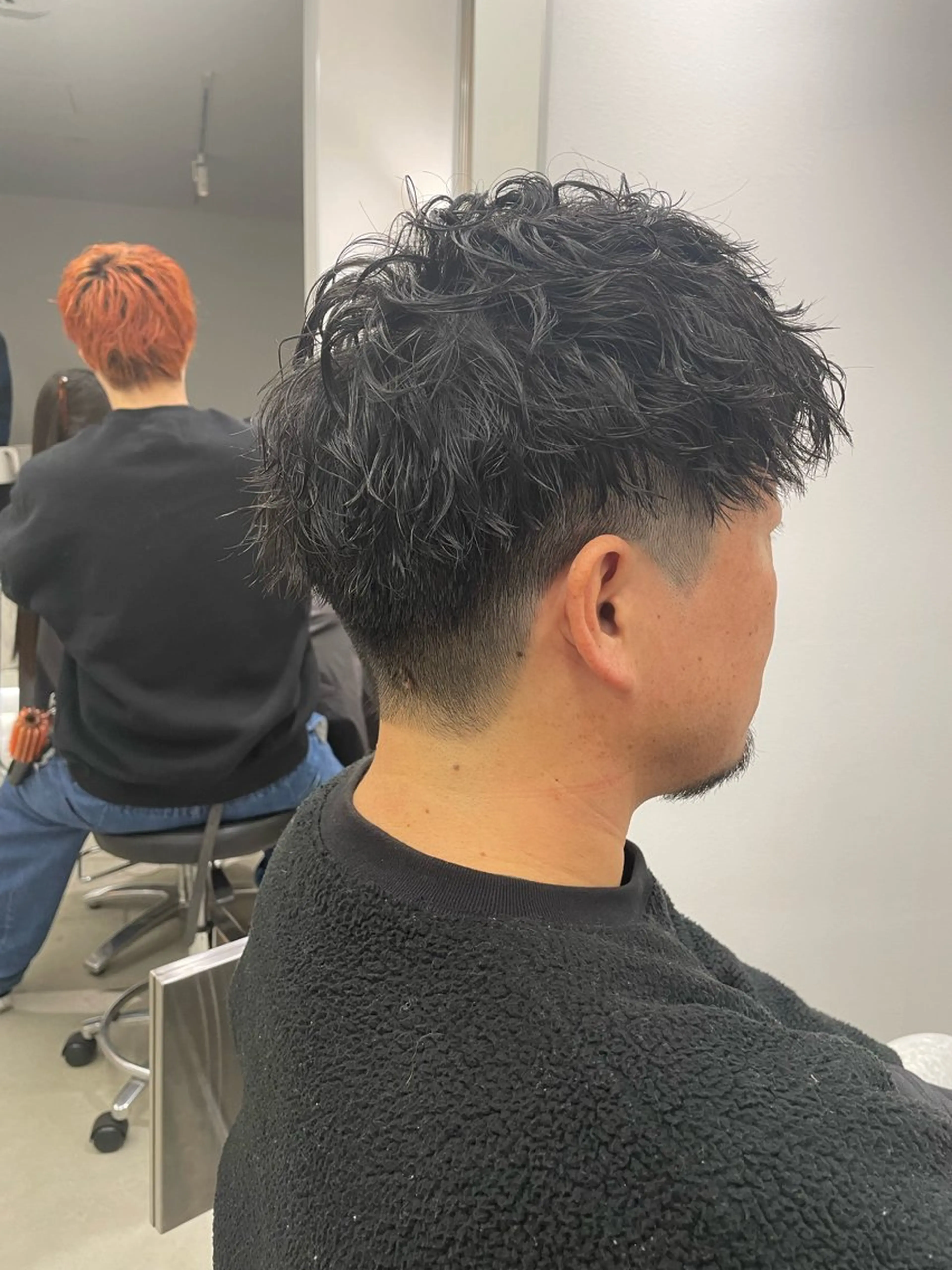 ショート パーマ メンズ 髪質改善/茅ヶ崎 マツモト リョウのヘアスタイル