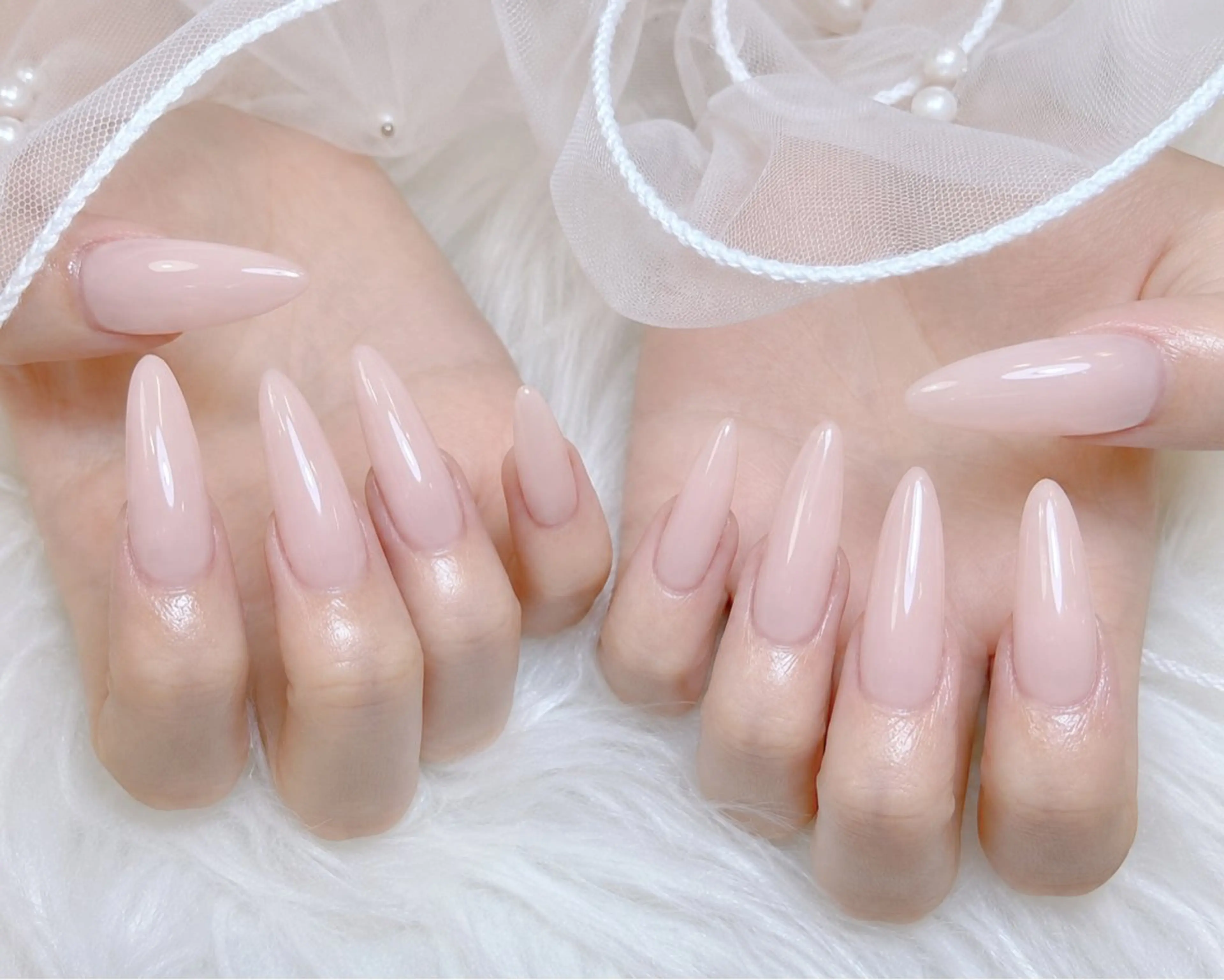 ネイル アートネイル フラッシュネイル フラワーネイル ジェルネイル ガーリー ハンドネイル Puti nailのネイルデザイン