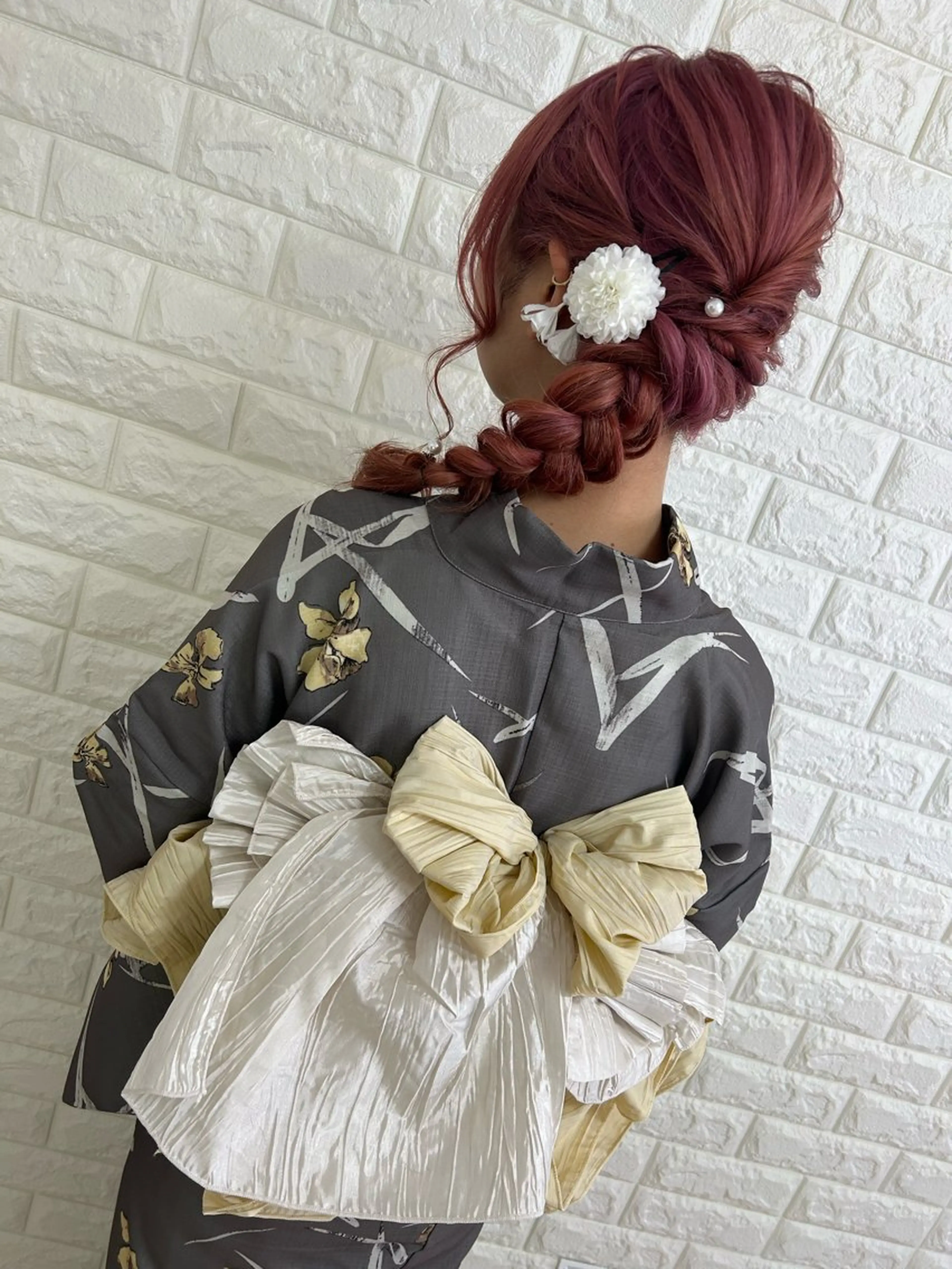 ヘアアレンジ 浴衣 AMATERAS鈴木 友美のヘアスタイル