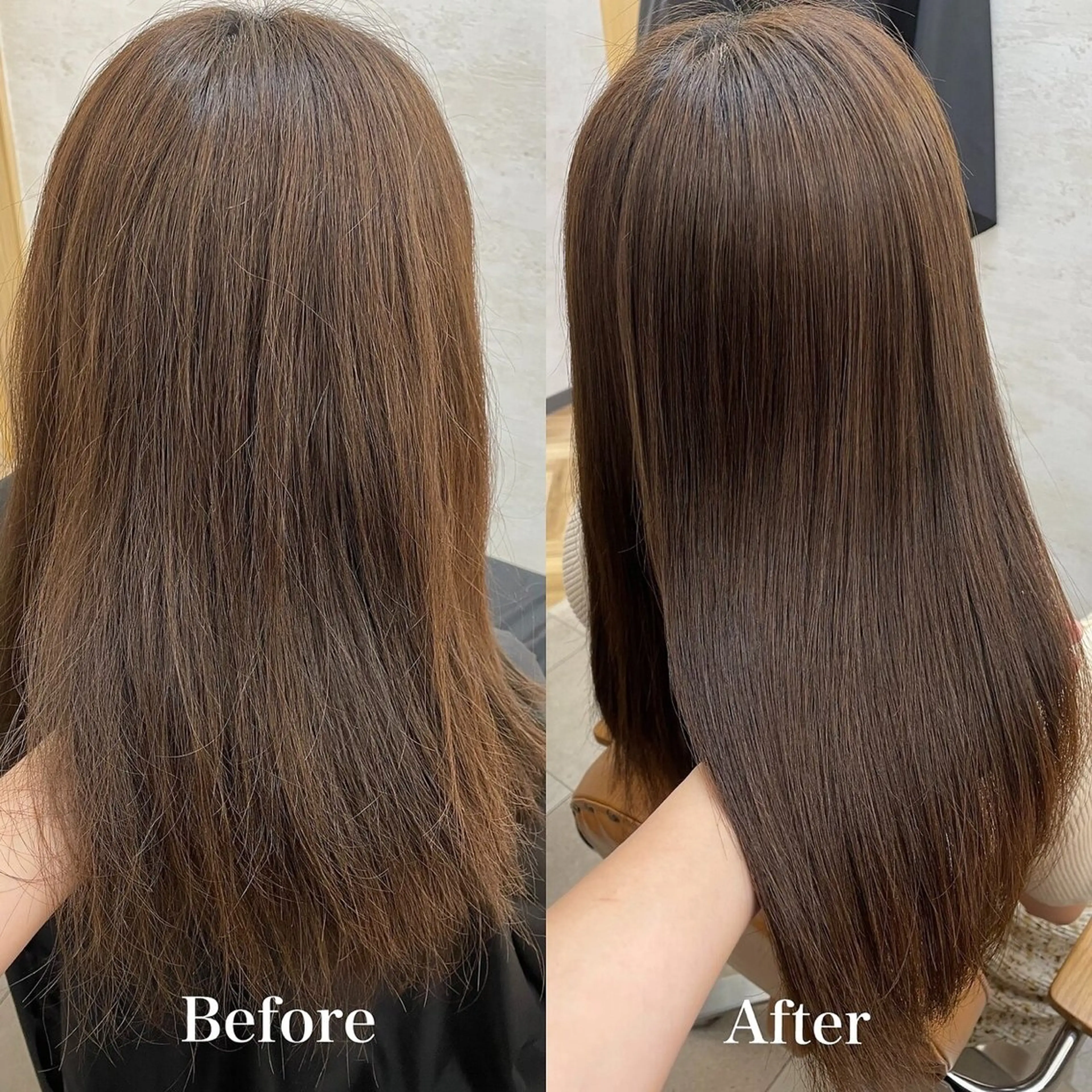 ロング カット 縮毛矯正 トリートメント ECLART 町田　井口聖也のヘアスタイル