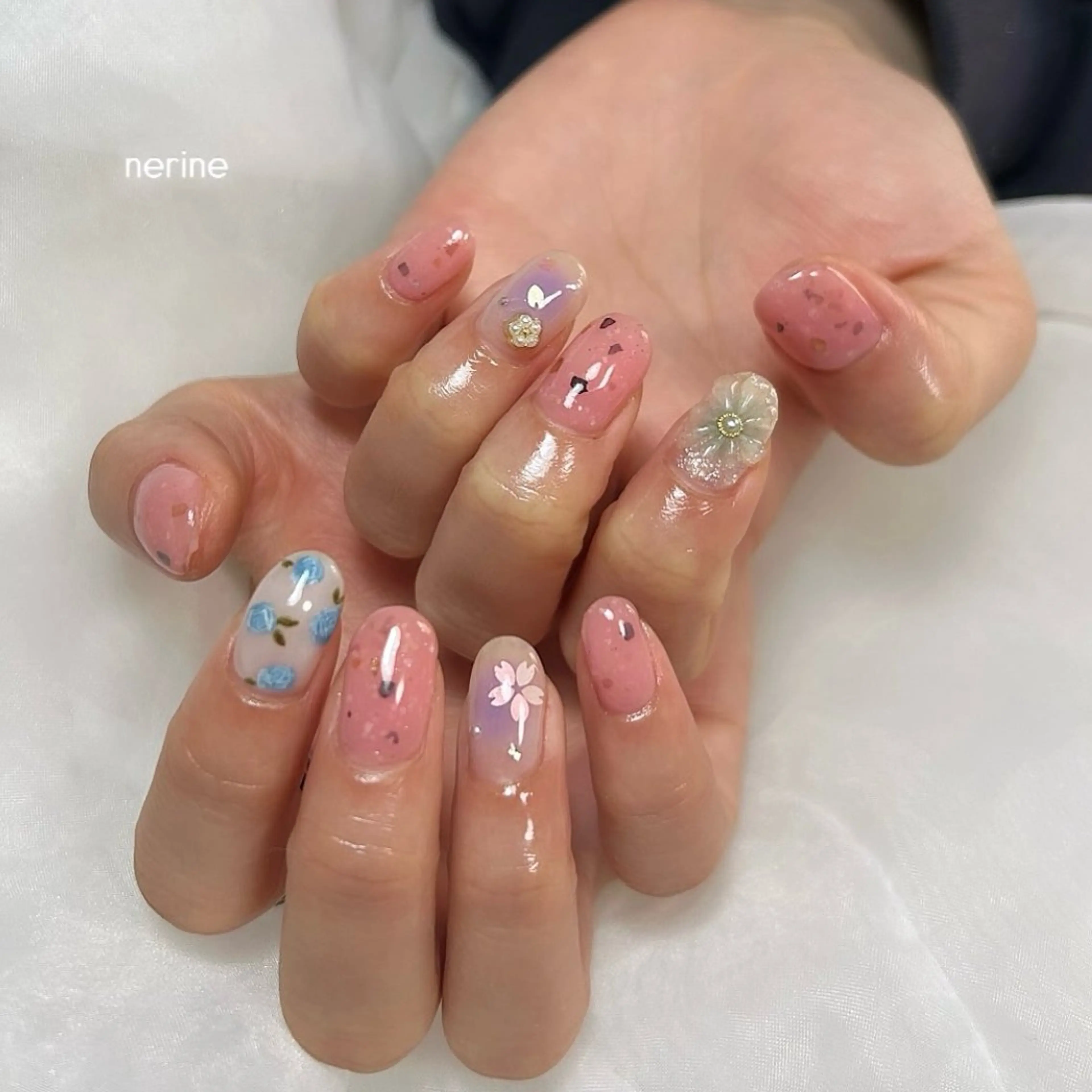 ネイル ハンドネイル nail salon nerineのネイルデザイン