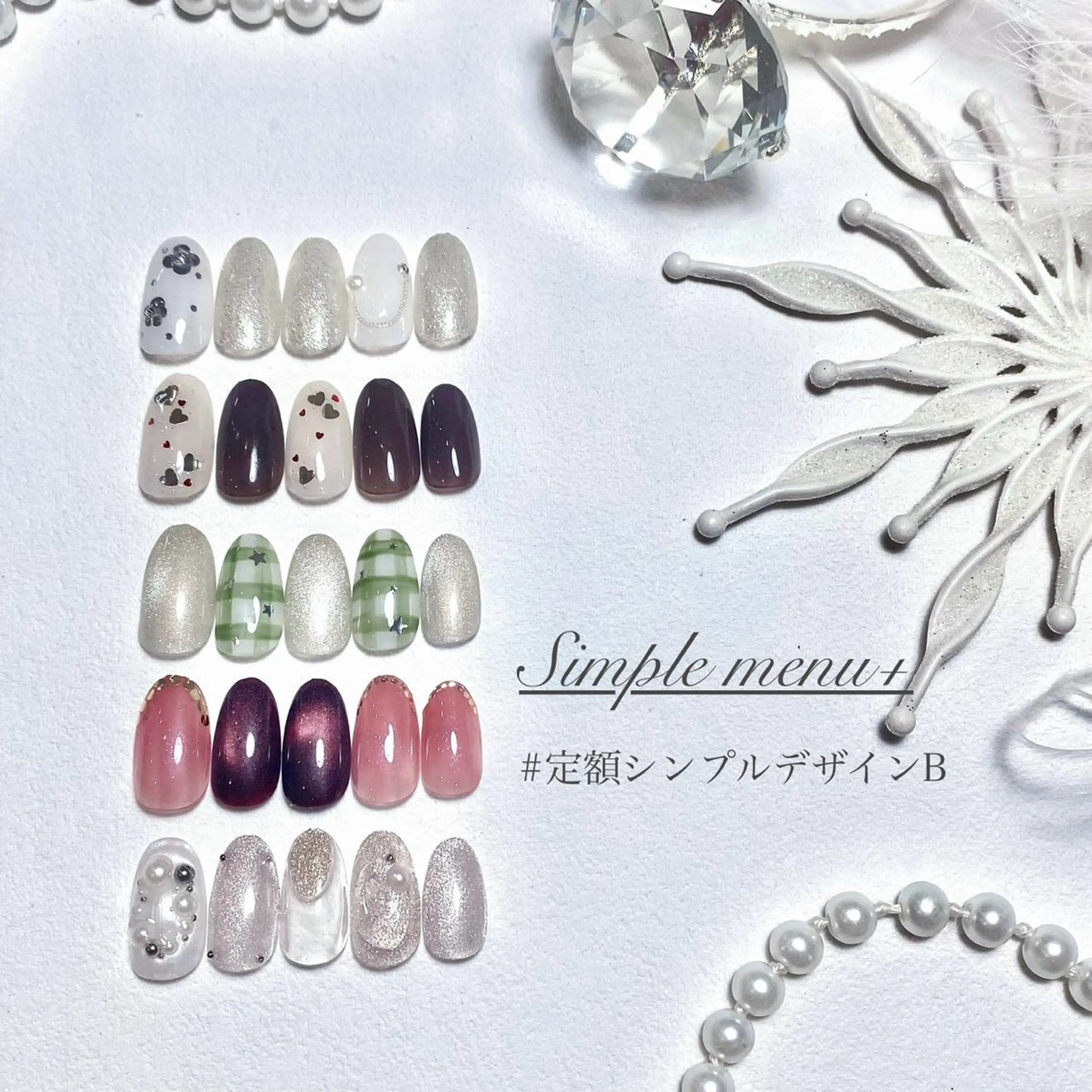 ネイル ハンドネイル M2beauty Renaのネイルデザイン