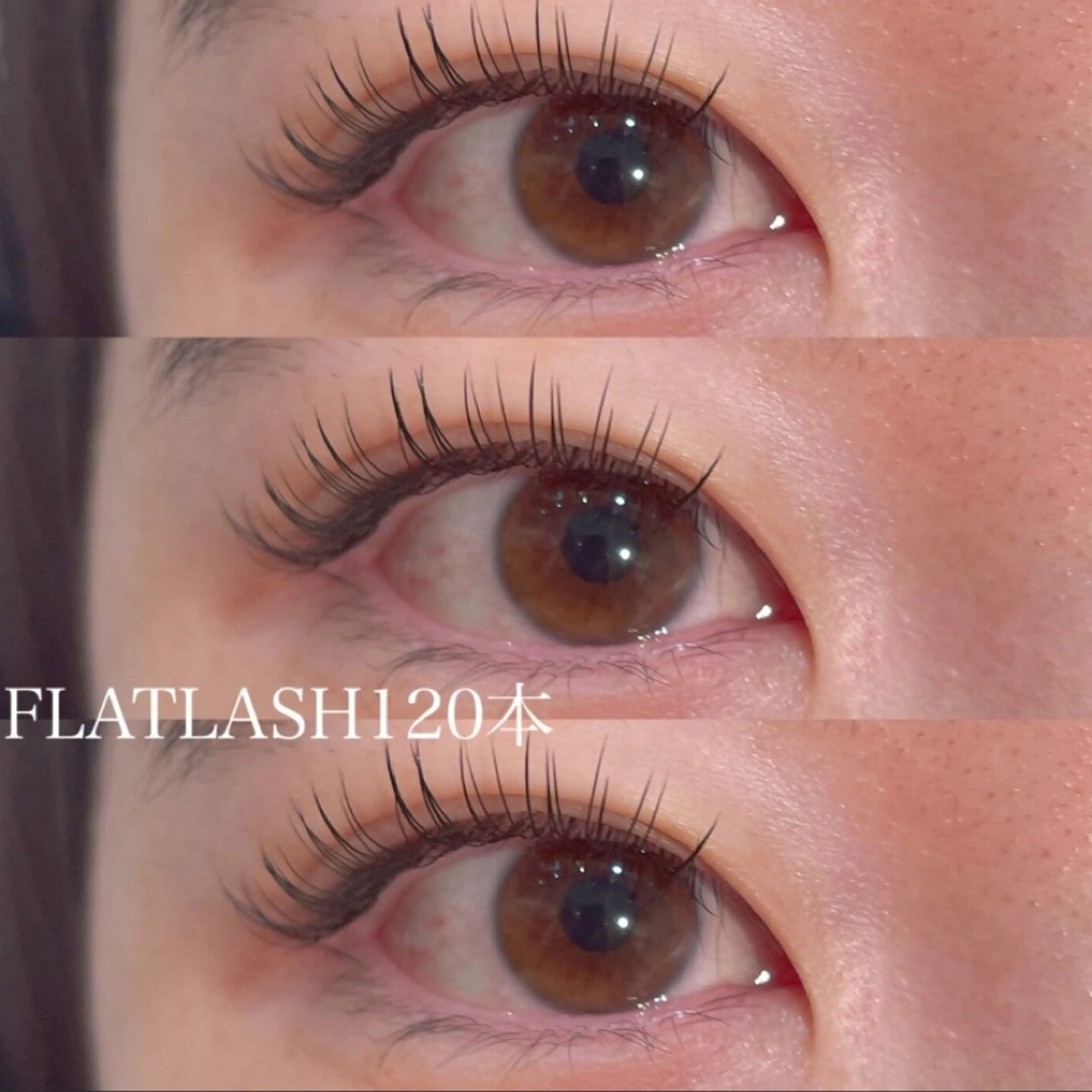 撮影モデルご新規様限定💎フラットラッシュ100本オフ込みの写真