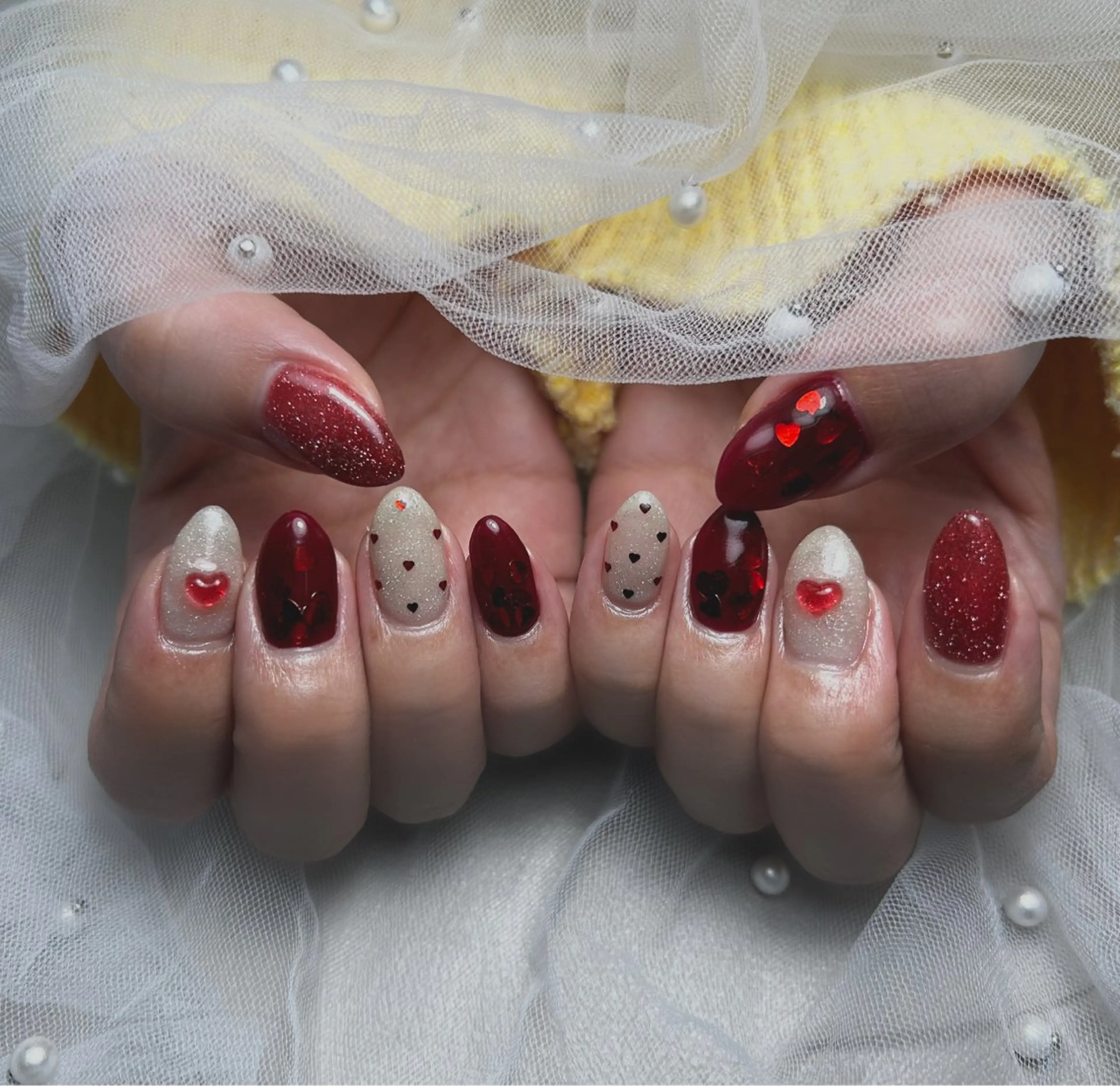 ネイル 佐藤 友里絵のネイルデザイン