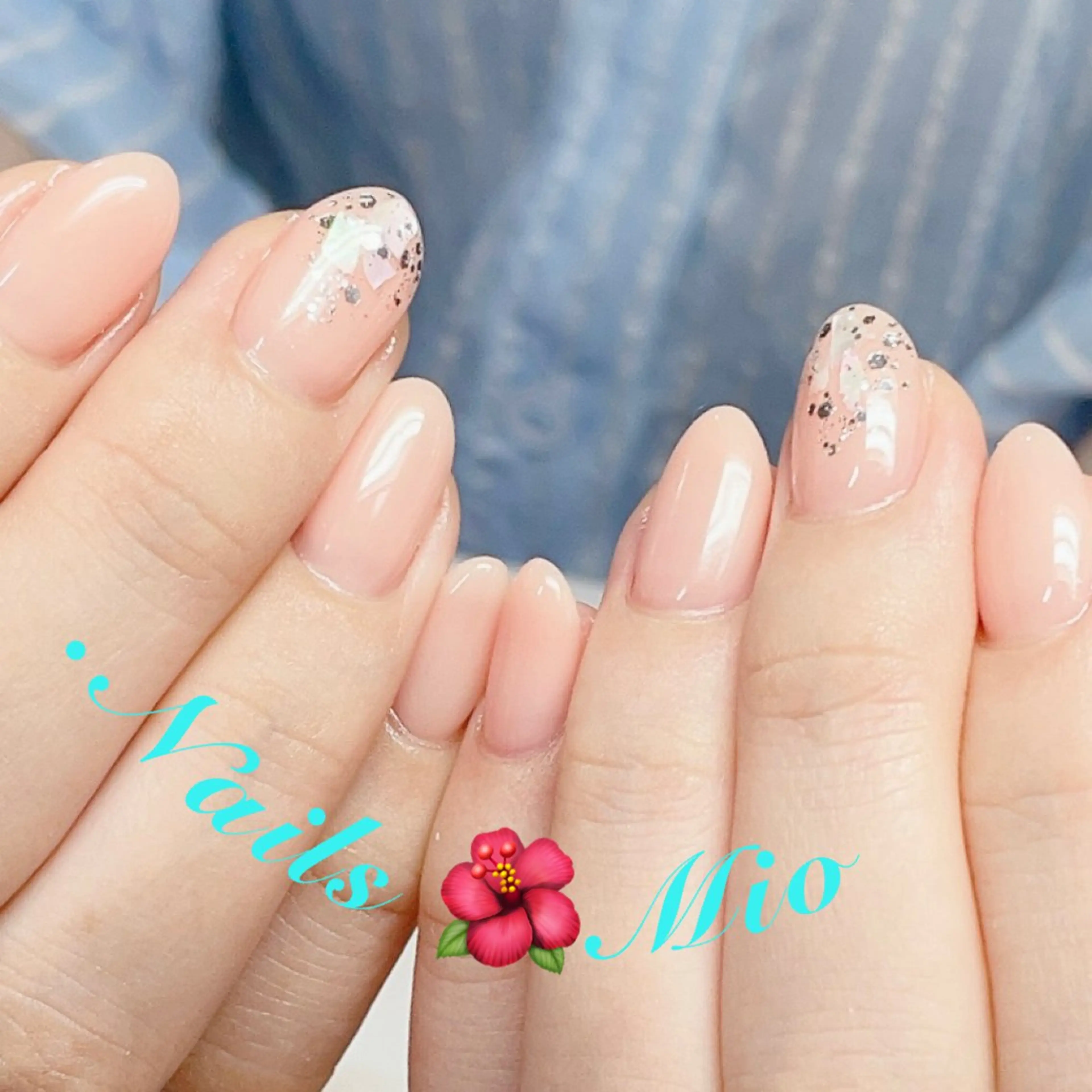 ネイル ジェルネイル ワンカラーネイル .Nails Mio 赤羽西ネイルサロンのネイルデザイン