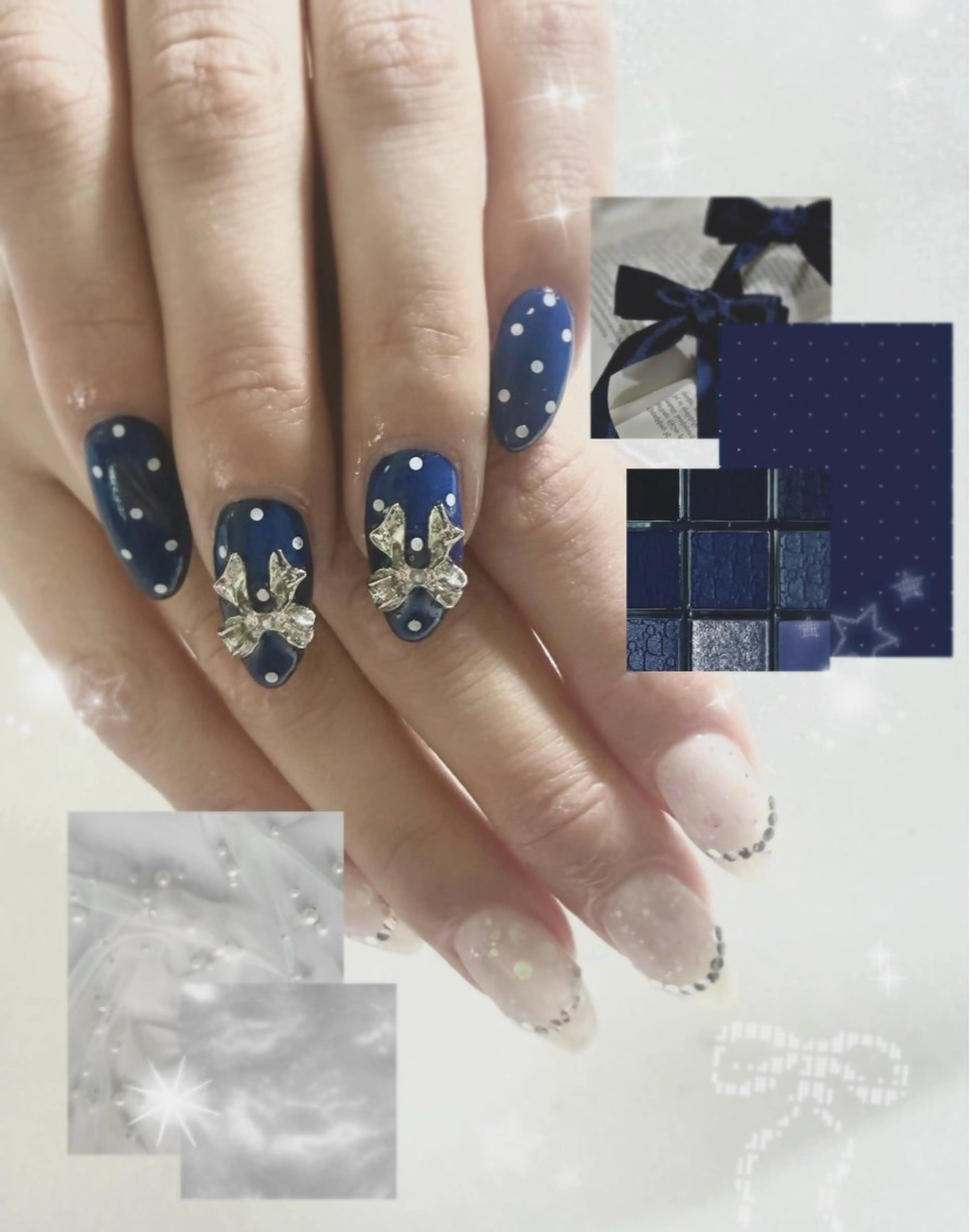 ネイル ハンドネイル LoveOrchid所属・愛蘭 西明石ネイルのネイルデザイン