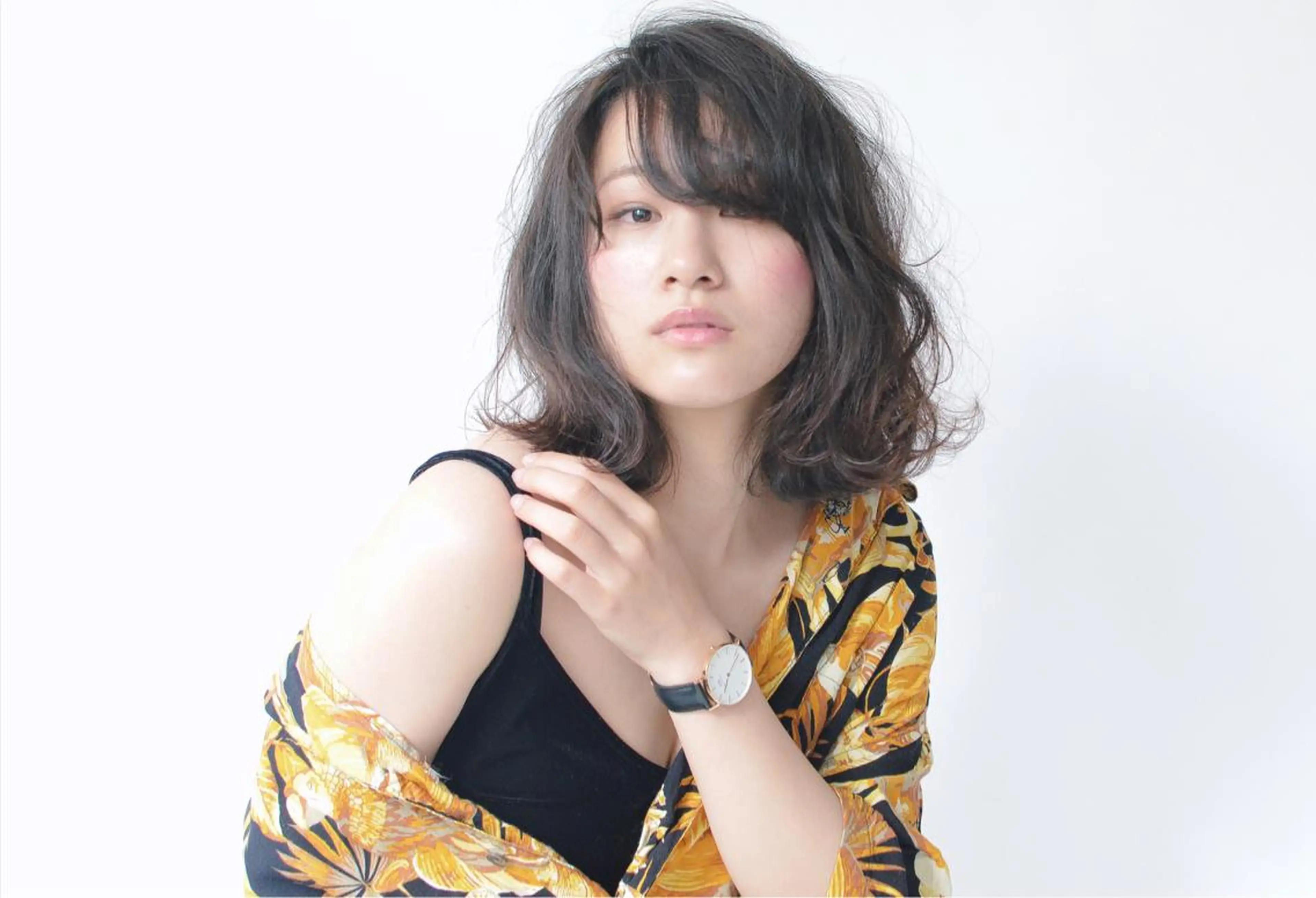 ミディアム 美髪の錬金術師 チダ ヨシヒロのヘアスタイル