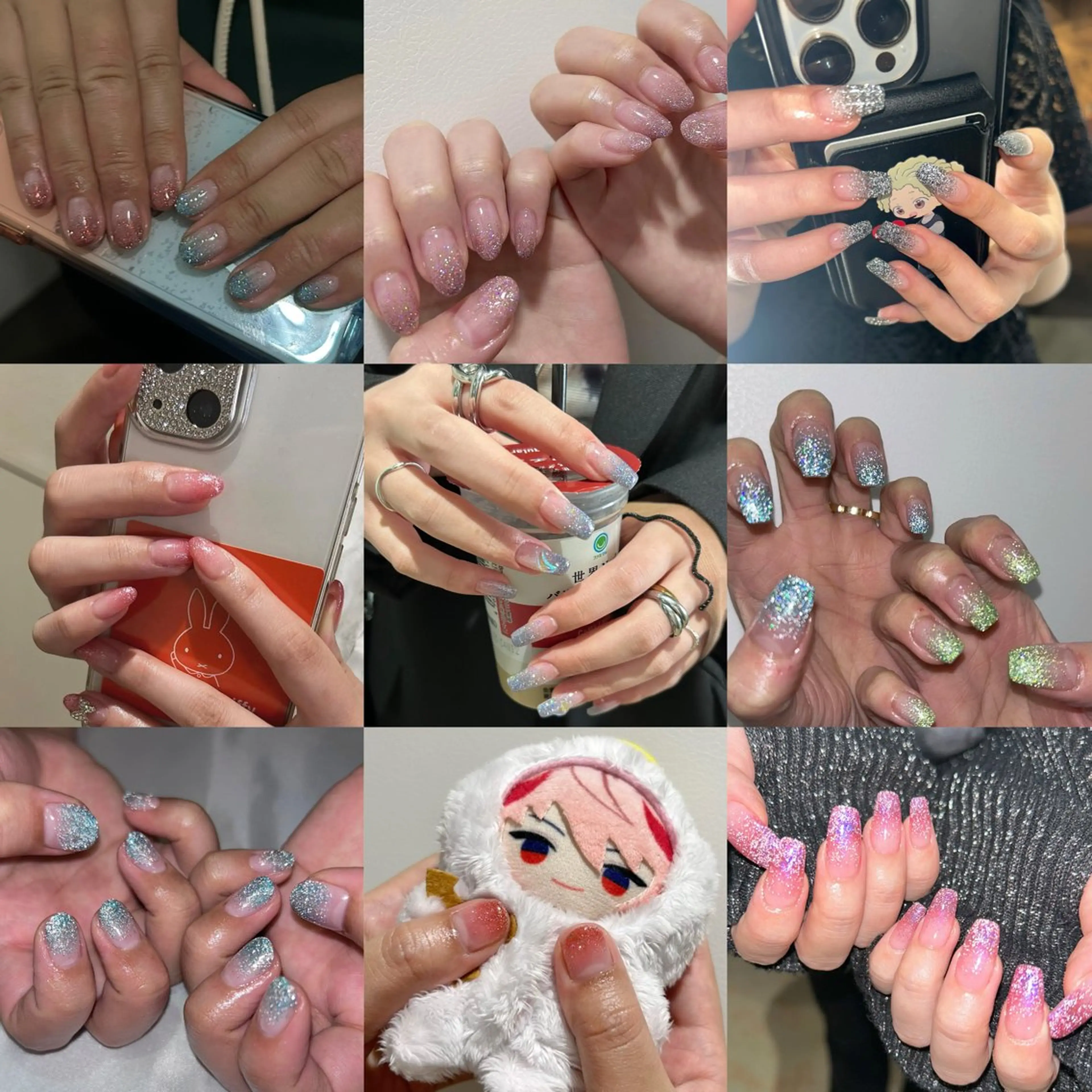 ネイル ハンドネイル パラあり！フィルイン 美フォルムのネイルデザイン