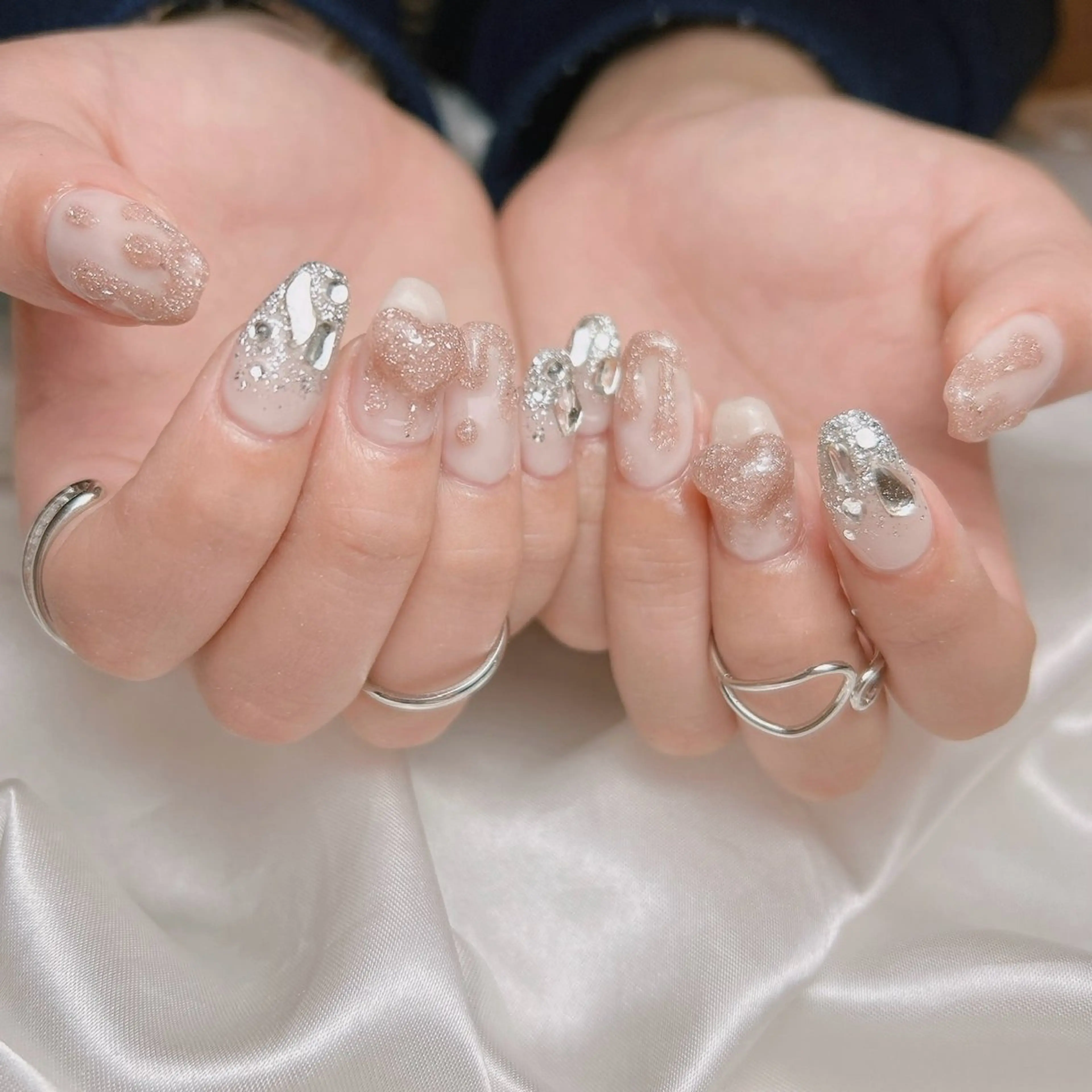 ネイル フラッシュネイル ハンドネイル junna 金山.東別院.上前津のネイルデザイン