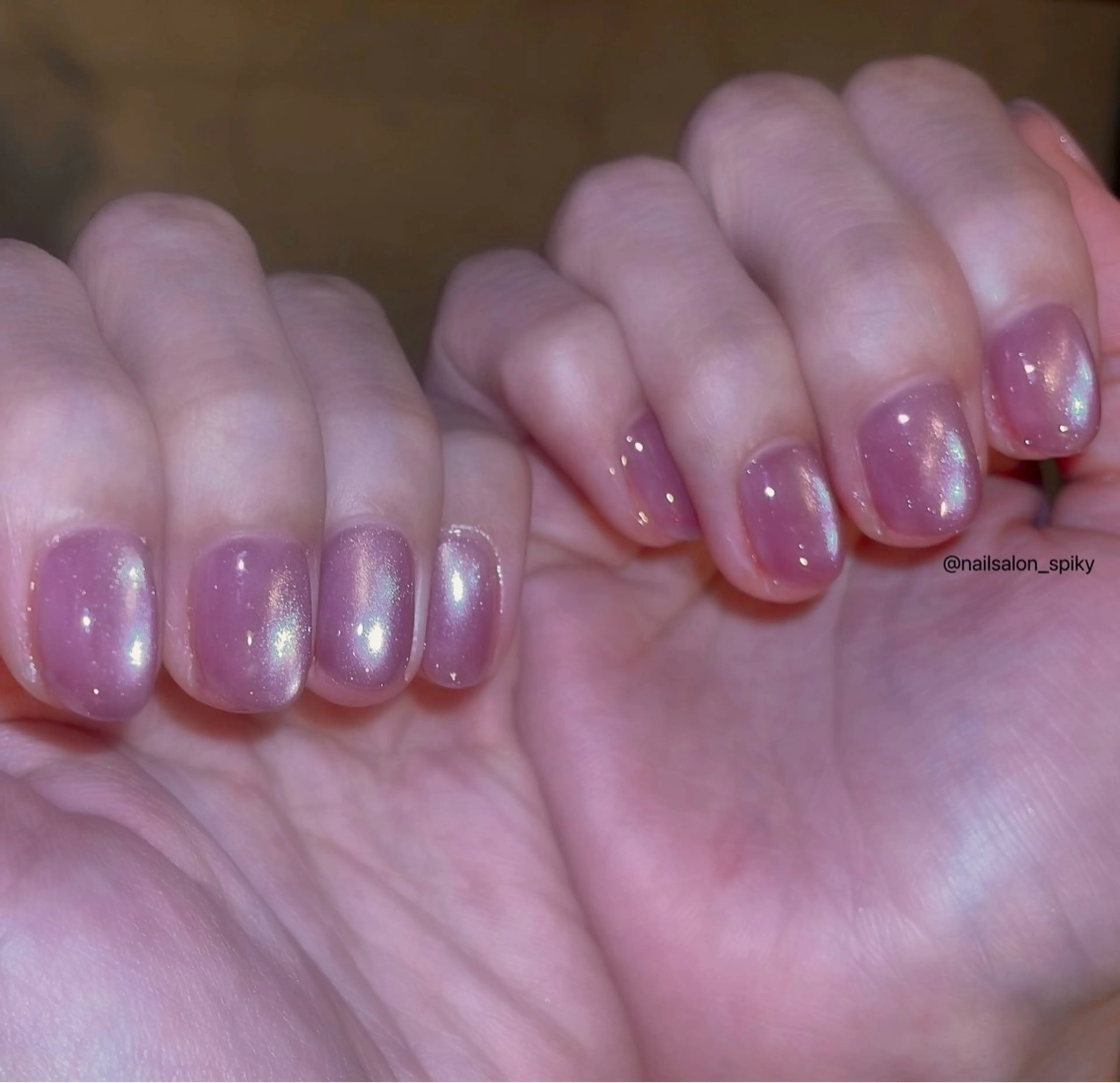 ネイル マグネットネイル Spiky とうげ ふうかのネイルデザイン