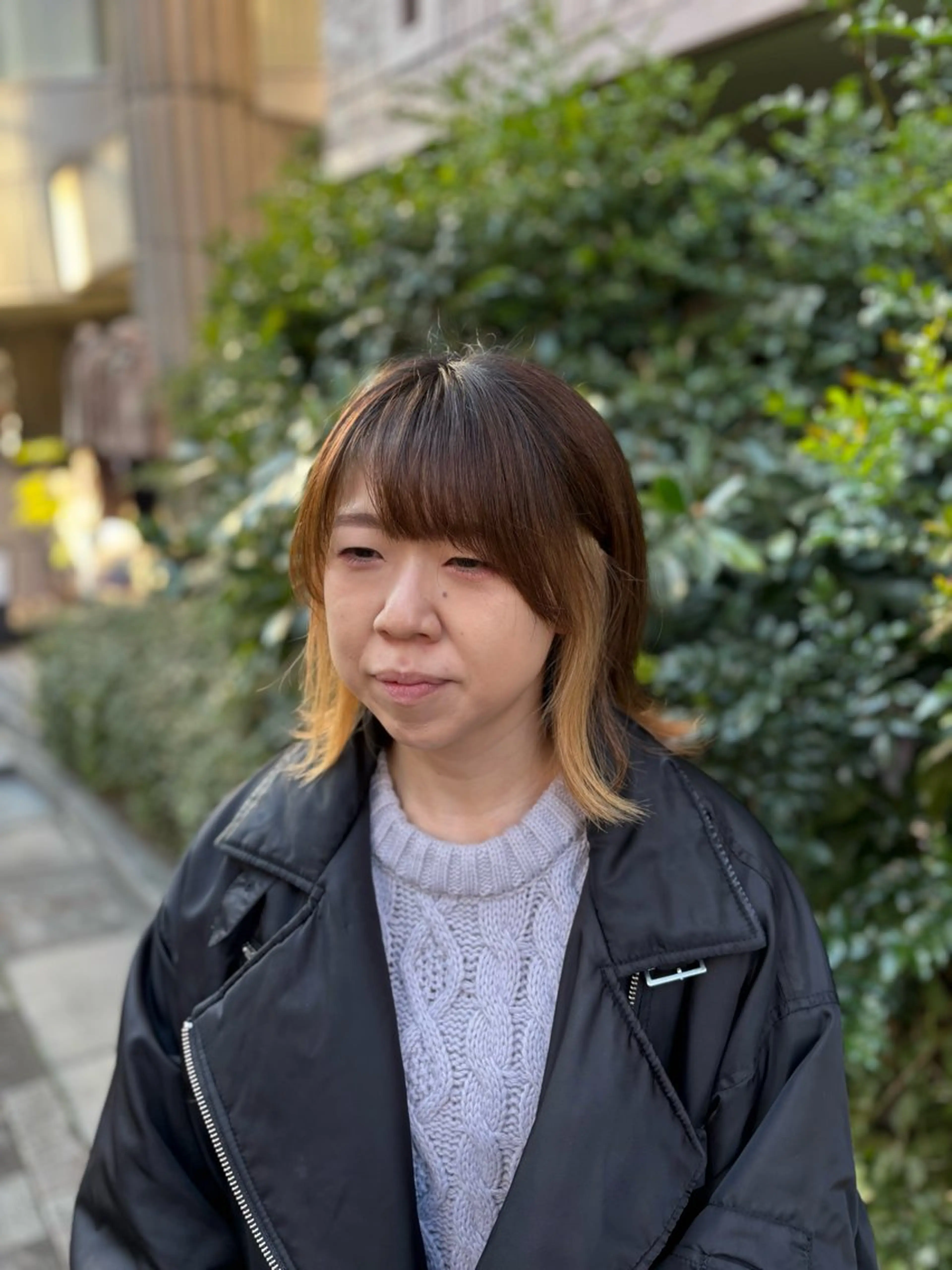 カラー 多幸感×儚さ /代々木公園/リサのヘアスタイル