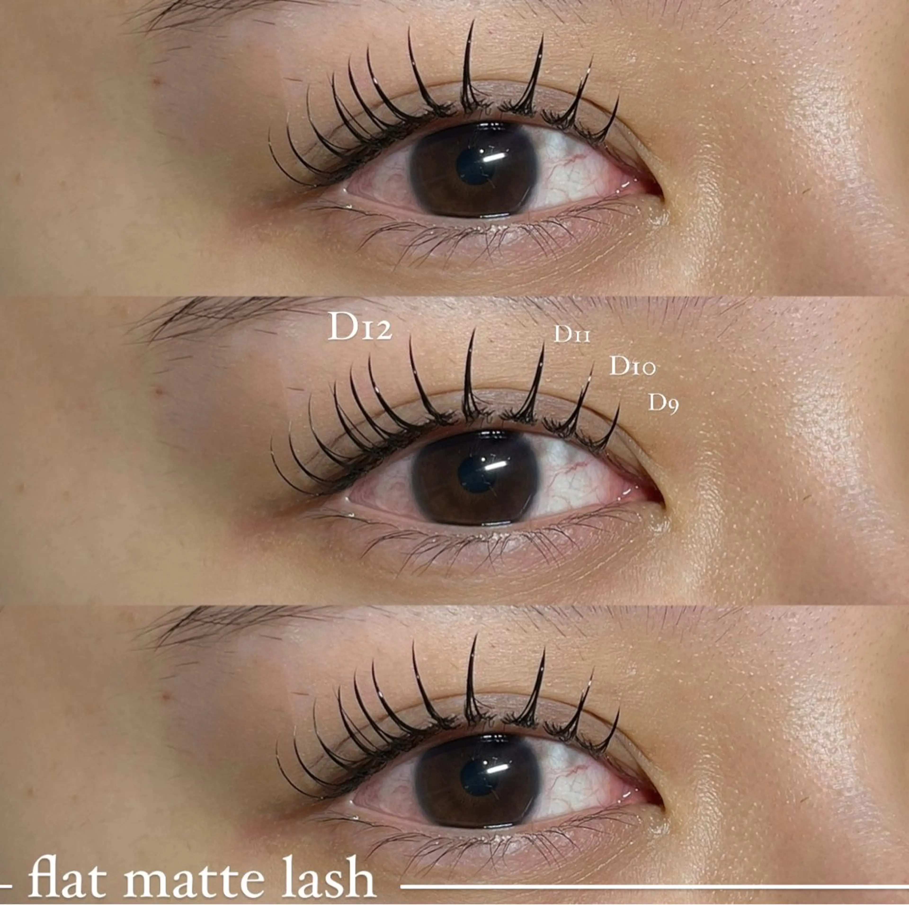 マツエク・マツパ 束感まつ毛 Veil ayakaのマツエク・マツパデザイン