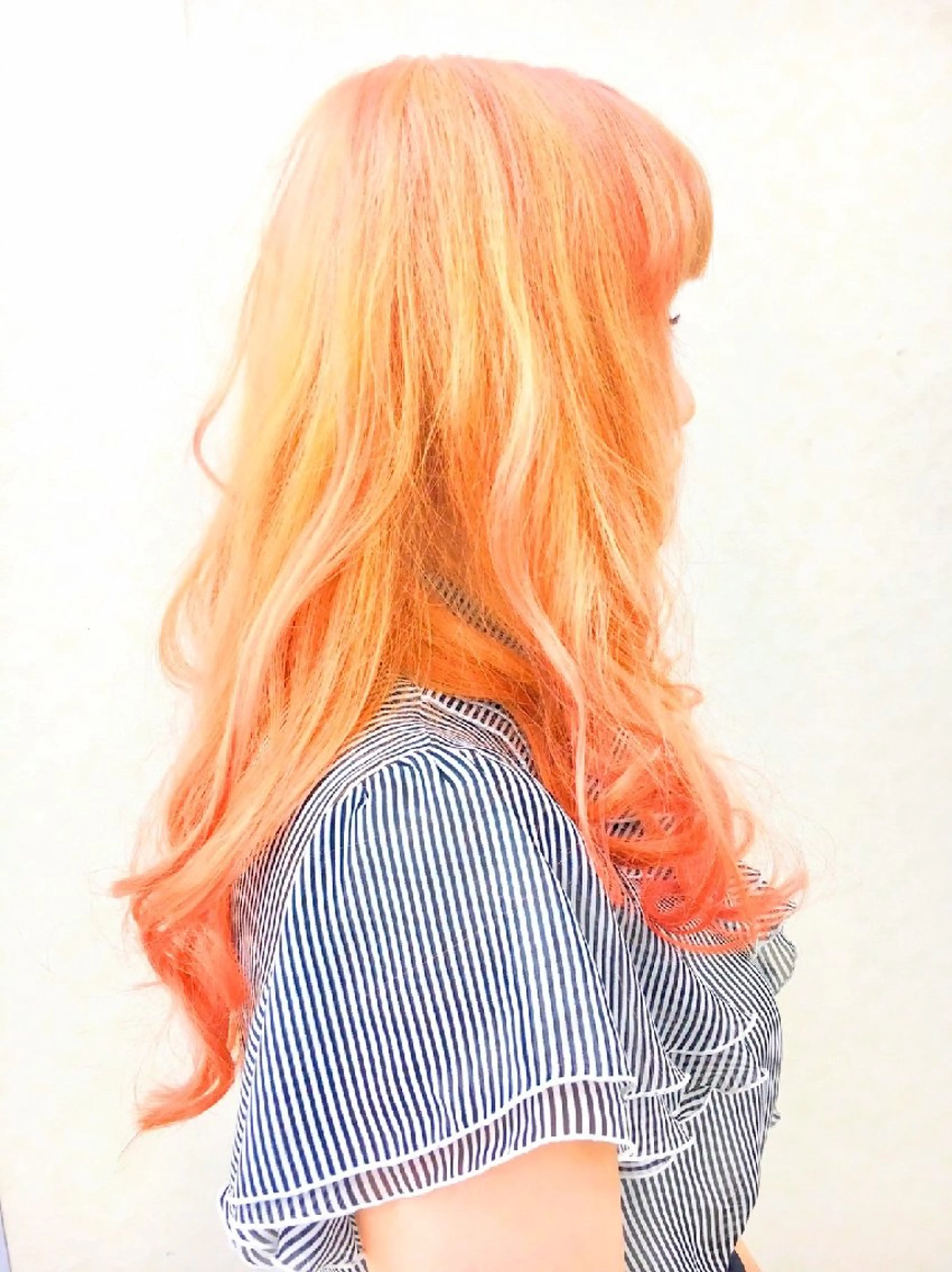 カラー ロング ダブルカラー ピンクカラー カット ヘアカラー トリートメント 小林暢🌟Orque 髪質改善サロン🌙のヘアスタイル