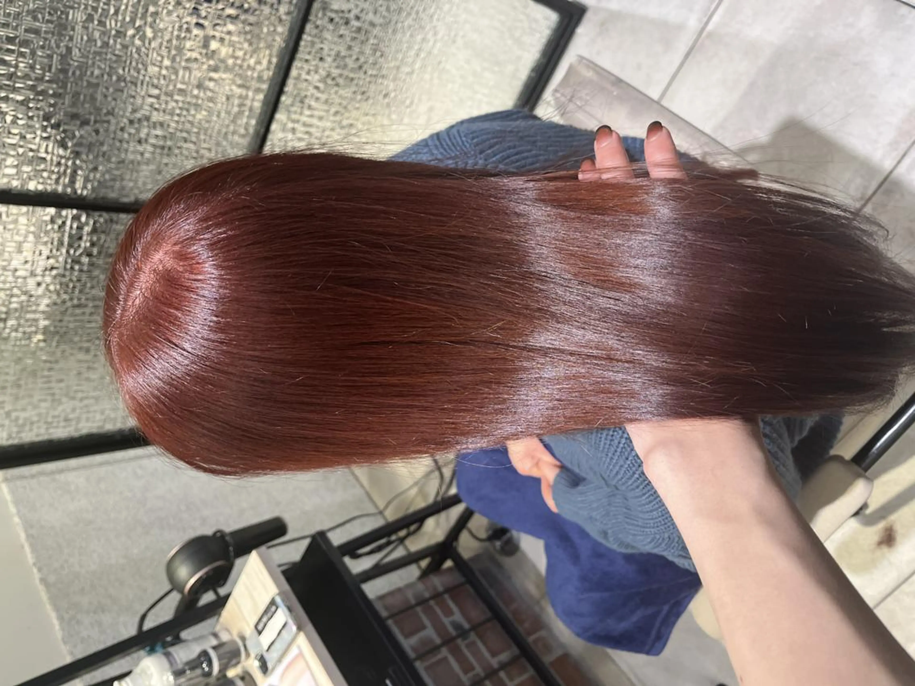 セミロング カット ヘアカラー トリートメント 生涯の”美”パートナ ーQUATRO鈴木のヘアスタイル