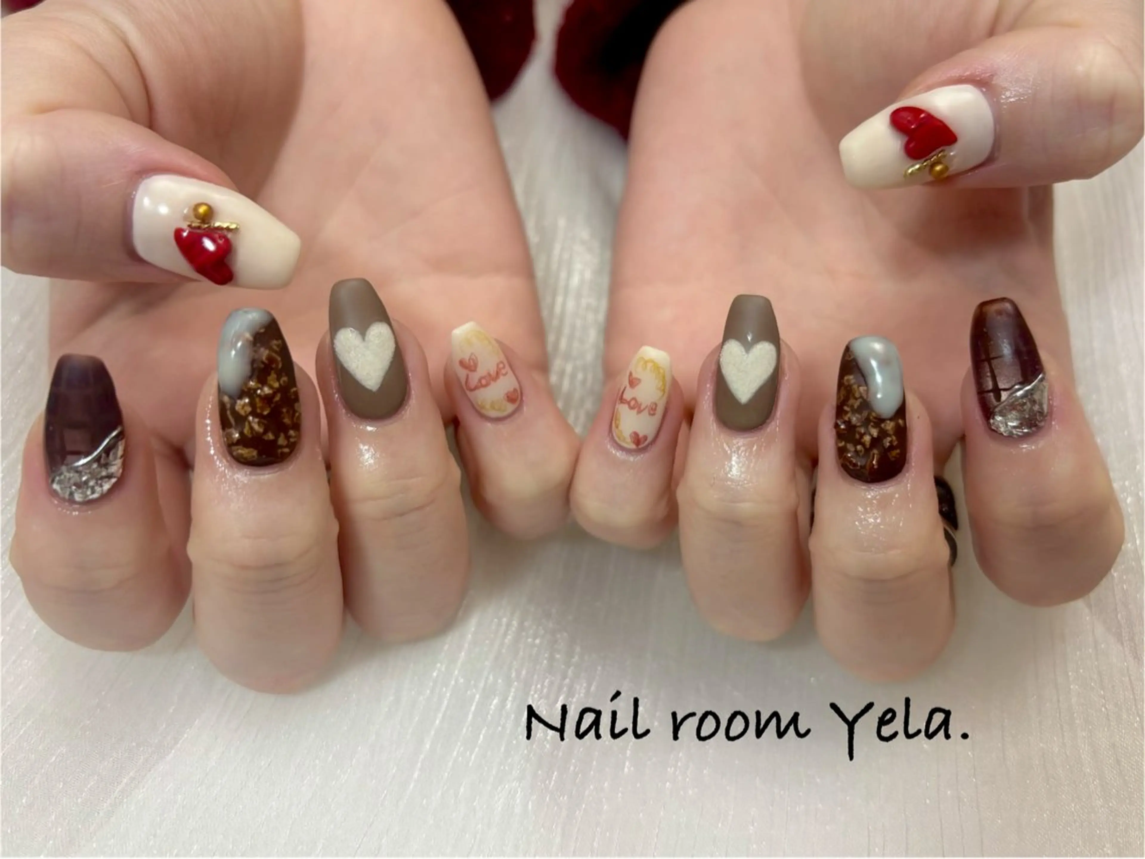 ネイル ハンドネイル yurina ☆のネイルデザイン