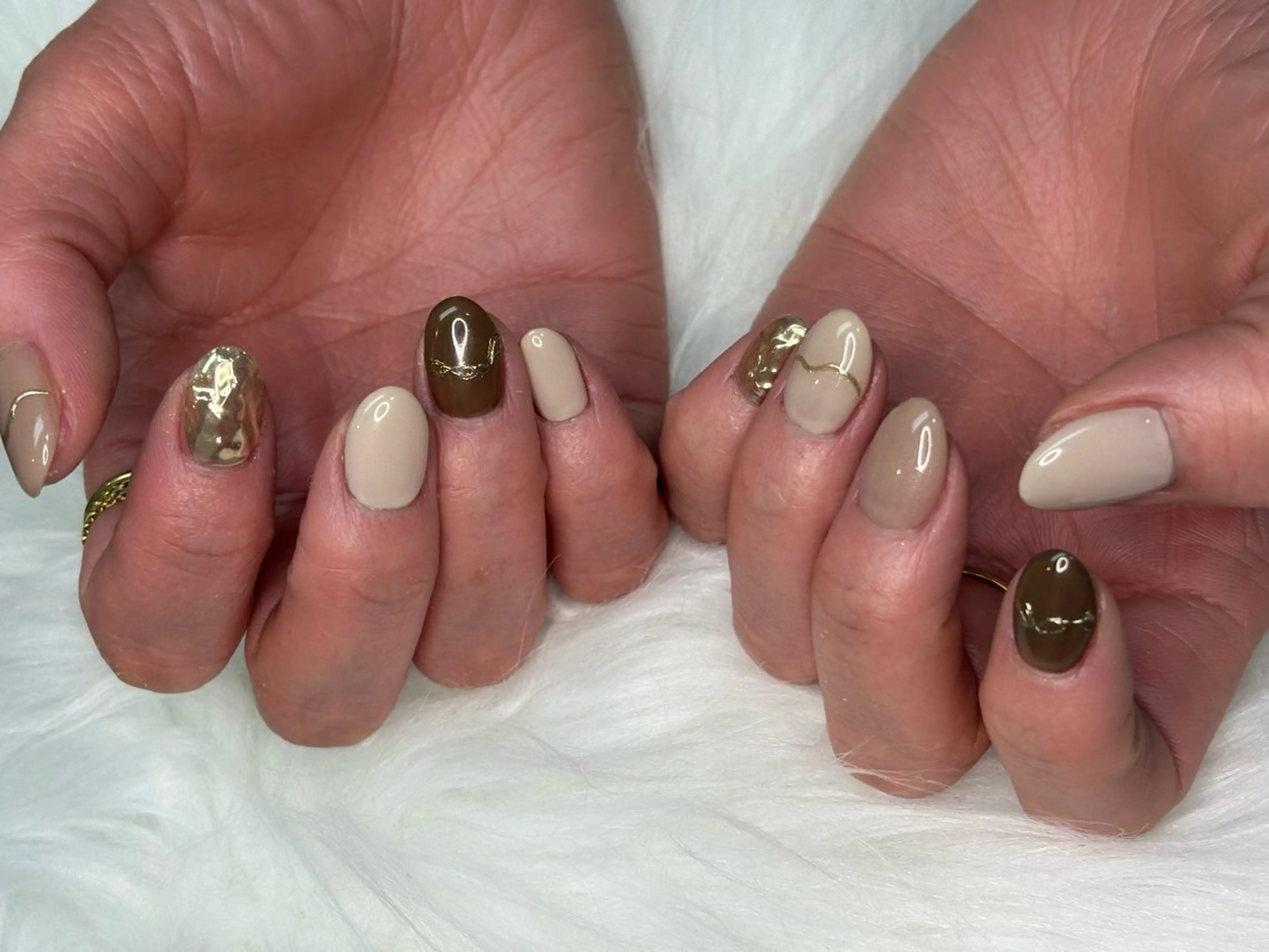 ネイル ハンドネイル おきな みえこのネイルデザイン