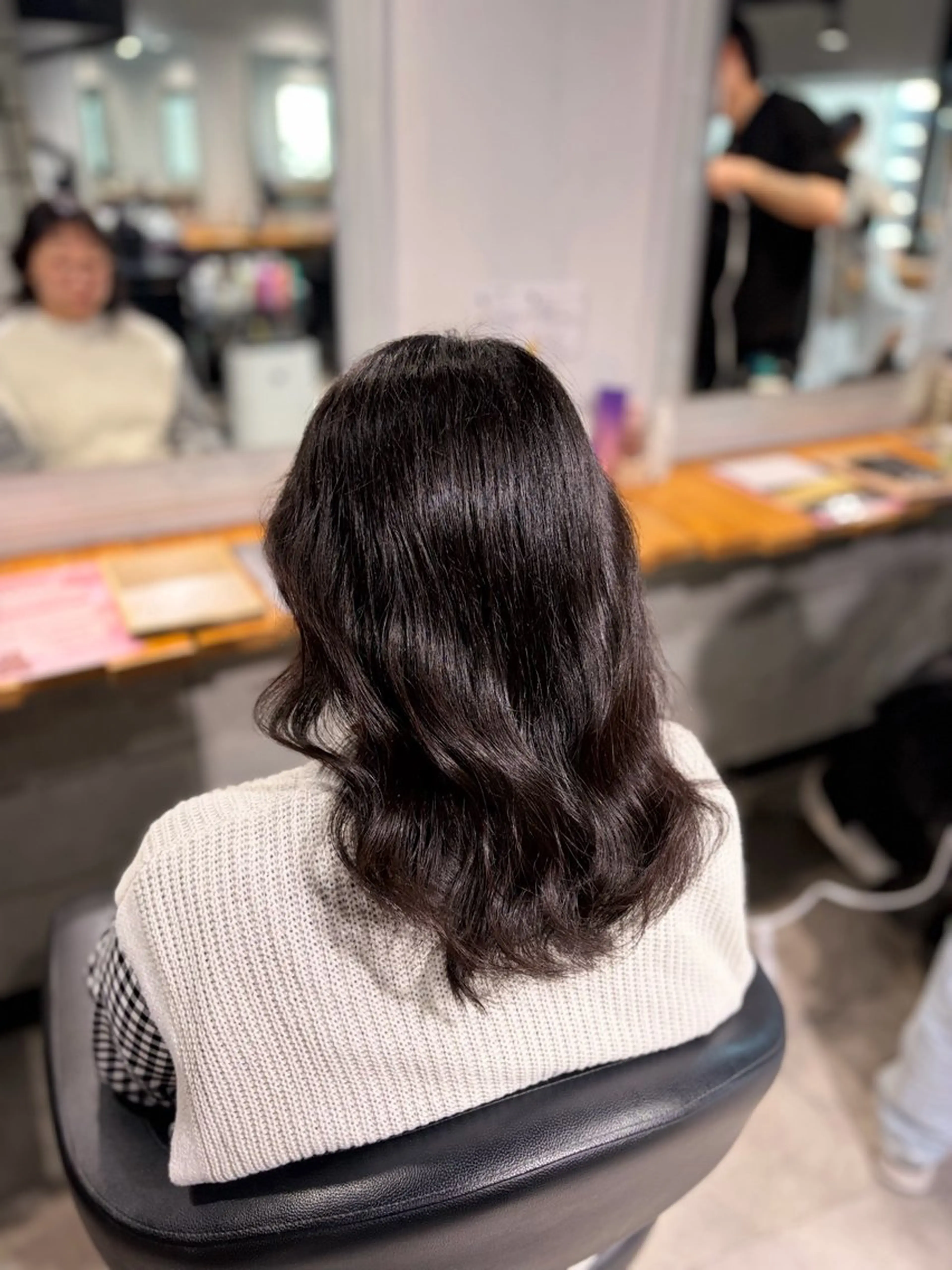 ロング カラー ヘアカラー トリートメント ✨透明感カラー✨ 艶髪🫧Yumaのヘアスタイル