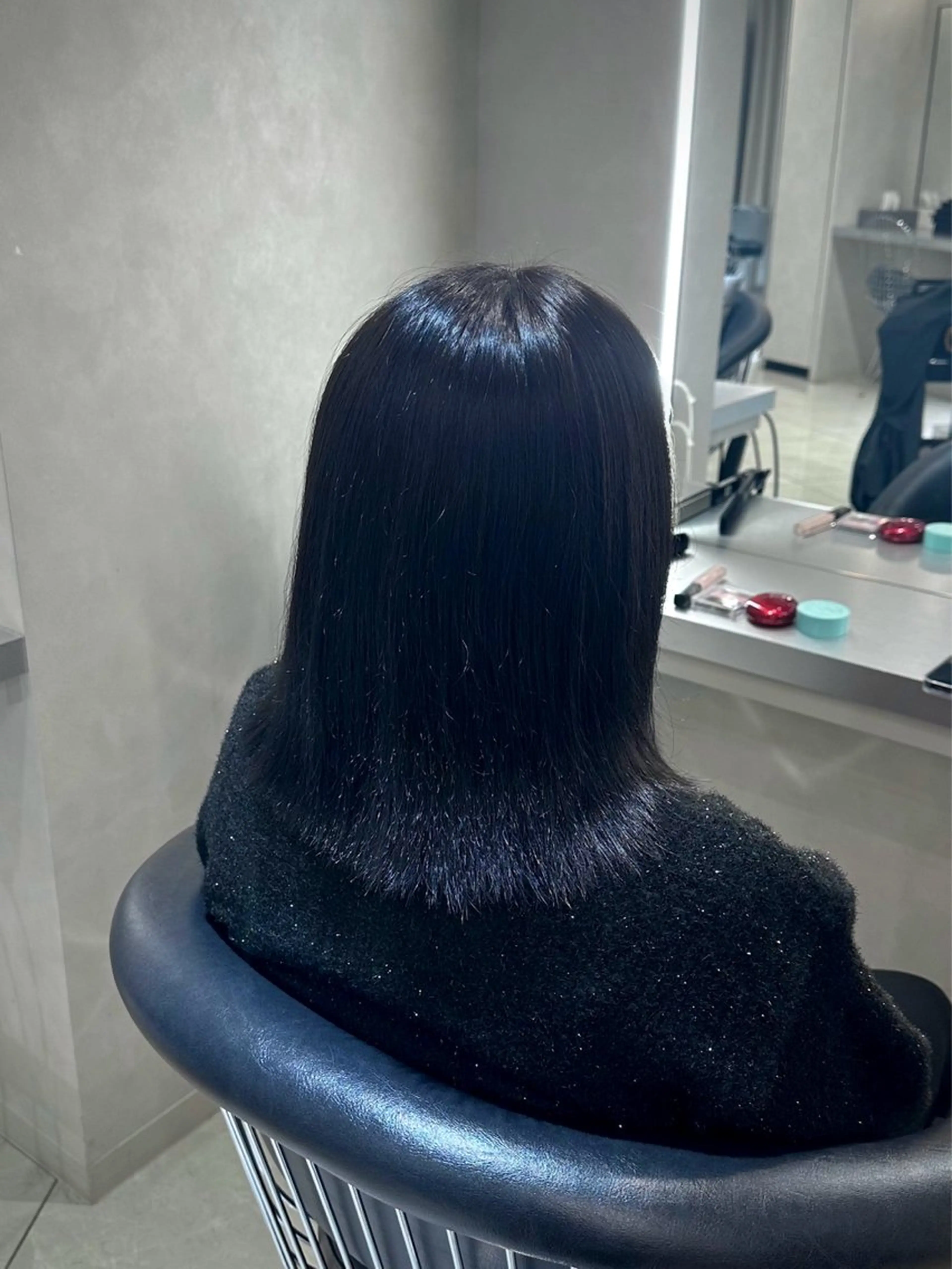 ミディアム カラー カット ヘアカラー カナ🌀銀座/ カラーリスト/透明感のヘアスタイル