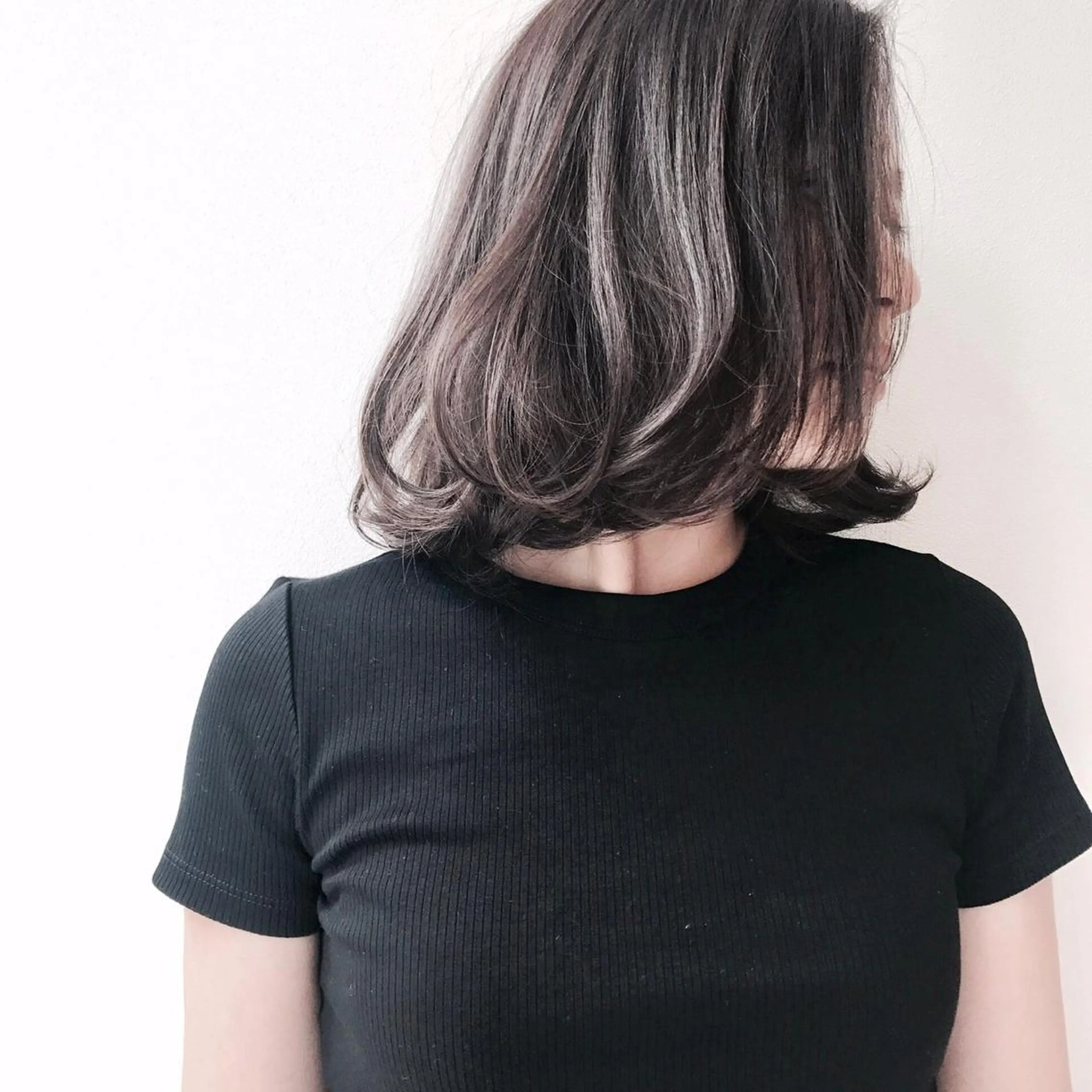 ミディアム 永井 悠大のヘアスタイル