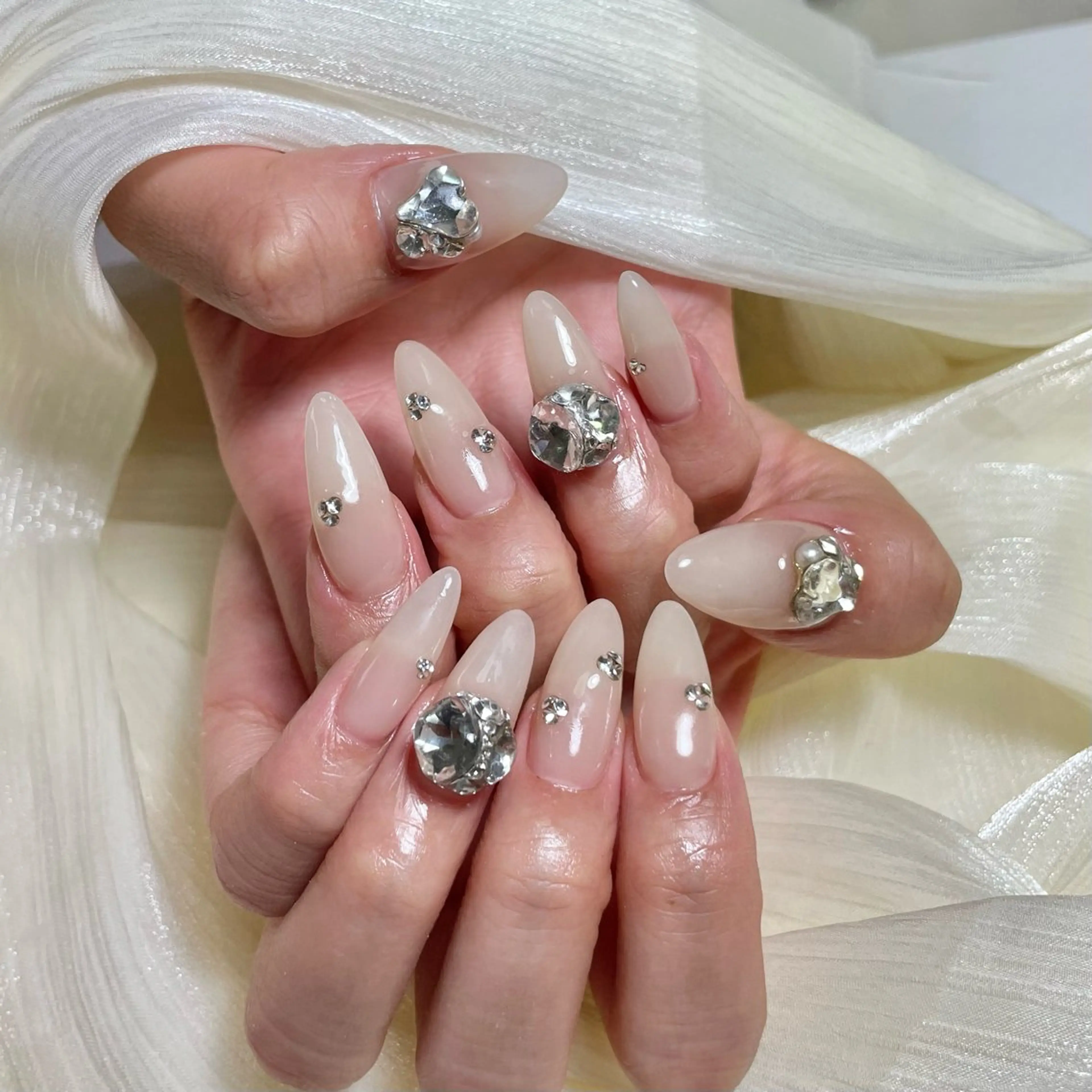 ネイル ハンドネイル By moonネイル 🌷ワンホン/韓国風のネイルデザイン
