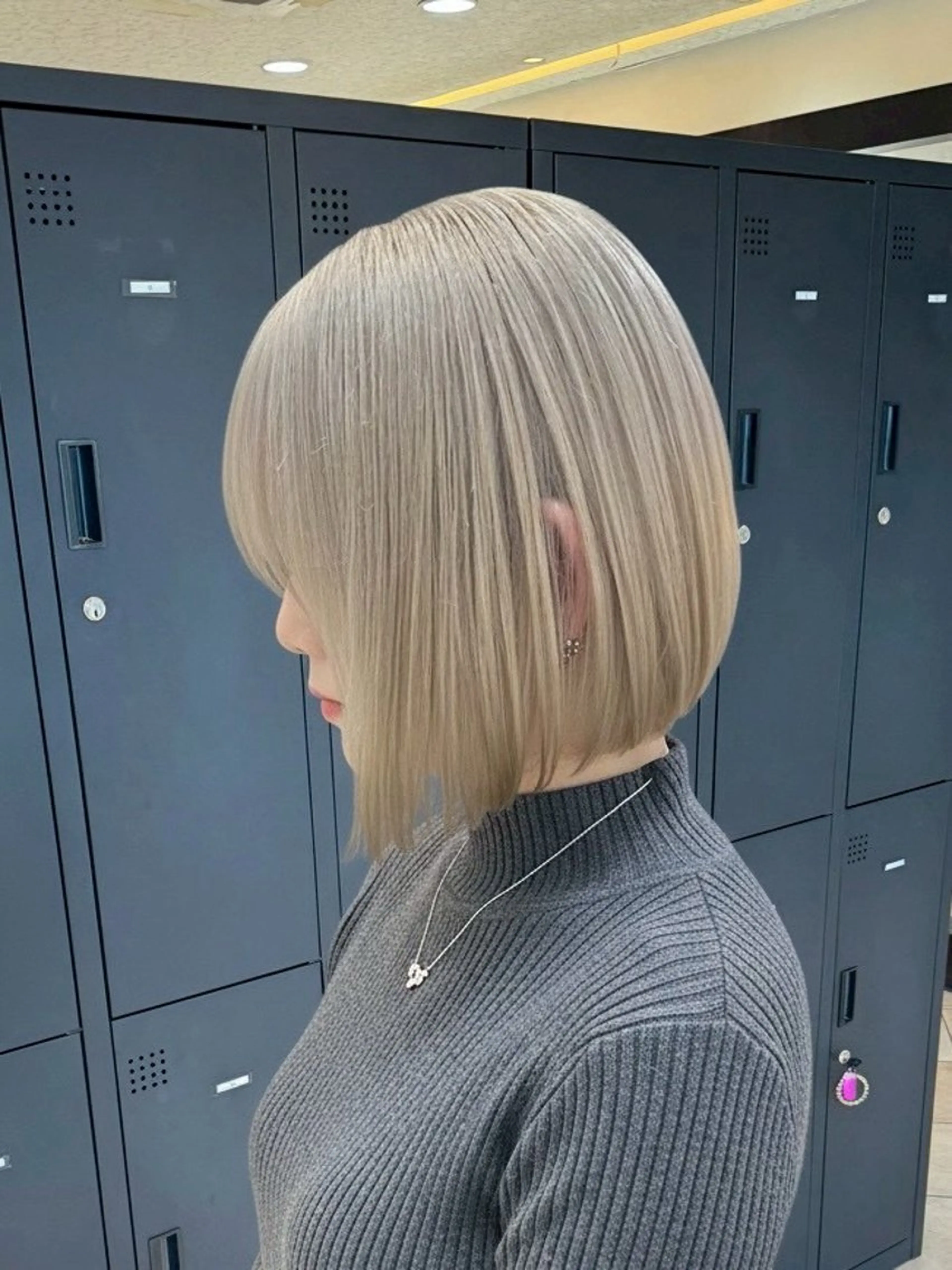 ミディアム カラー Produce×FIBREPLEX 淵野辺店所属・MOKA🌼 淵野辺デザインカラーのヘアスタイル