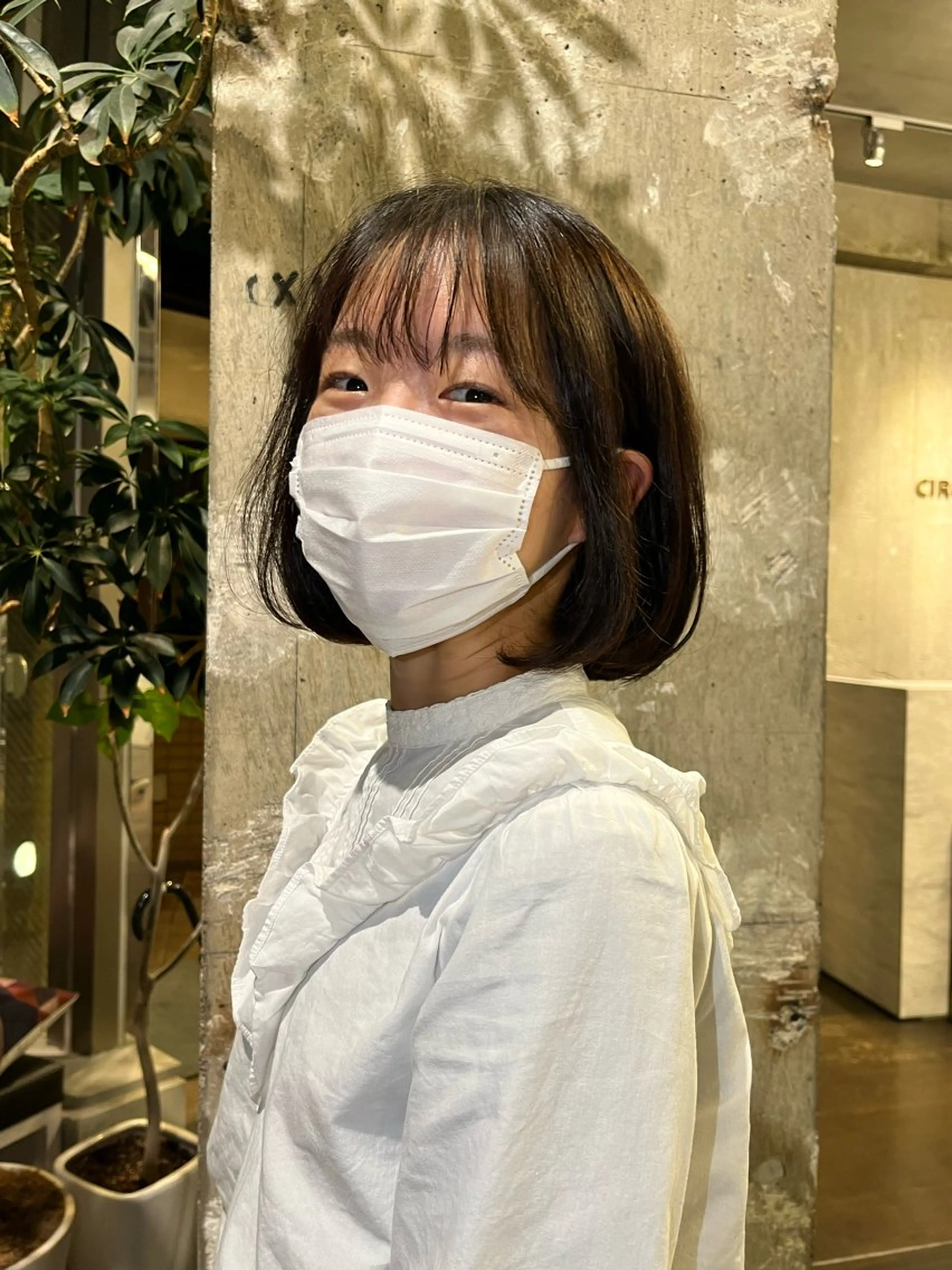 パーマ ボブ ココ/ショート特化/ 似合わせショート🌿のヘアスタイル