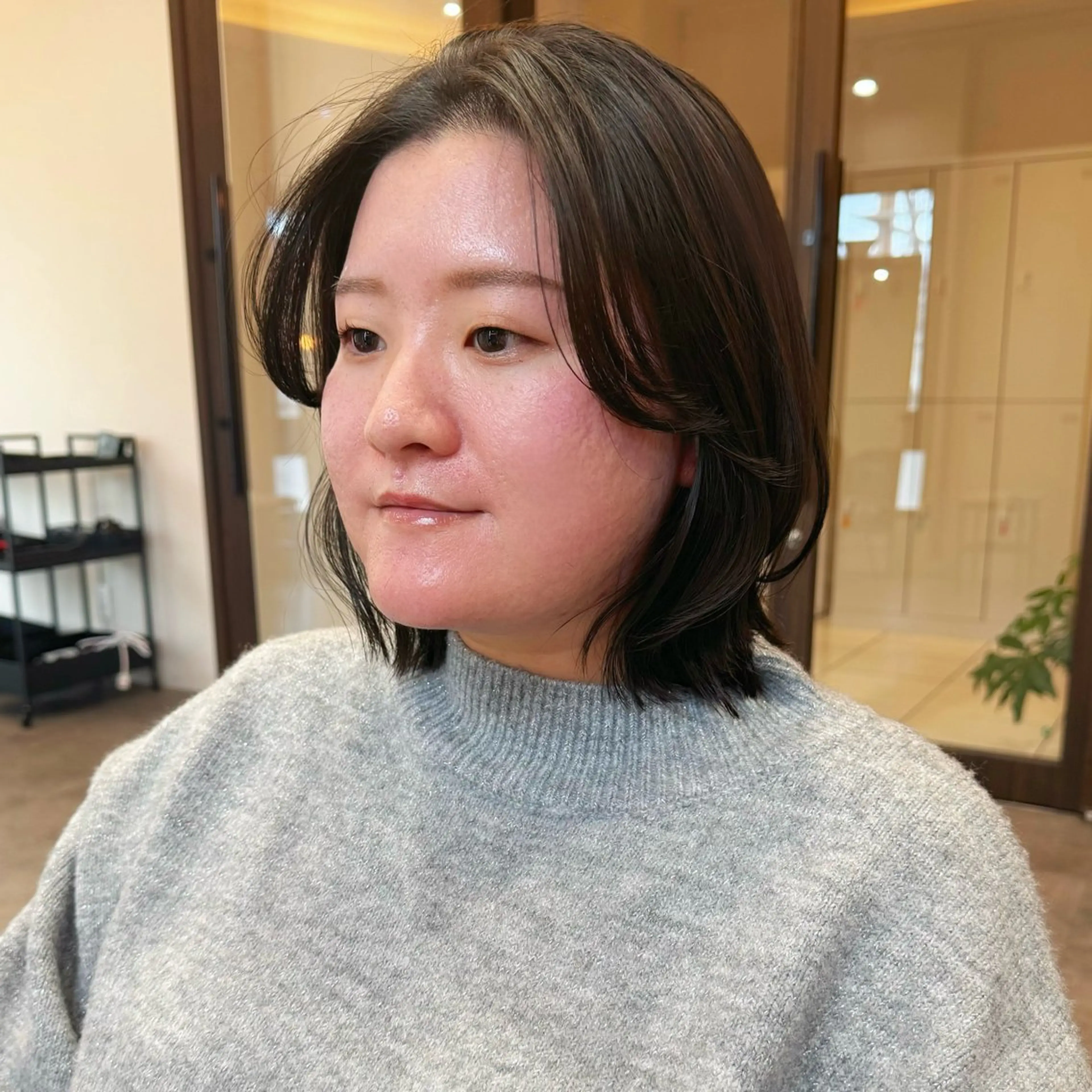 ショート ボブレイヤー ボブ レイヤーカット カット ヘアカラー トリートメント ボブレイヤー/くびれ ヘア/タイラユリ🍋のヘアスタイル