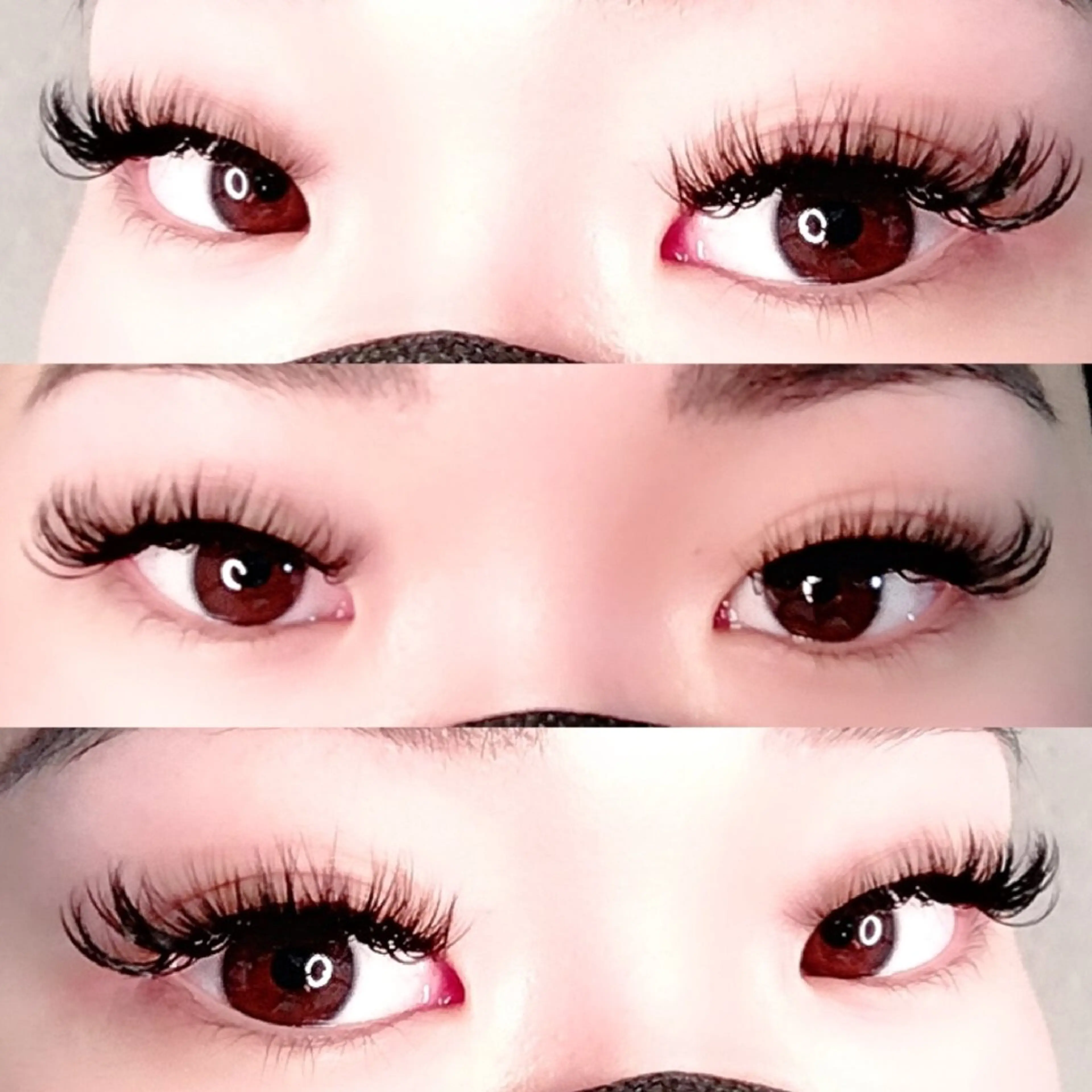 マツエク・マツパ 付け放題 ボリュームラッシュ linda ABEのマツエク・マツパデザイン