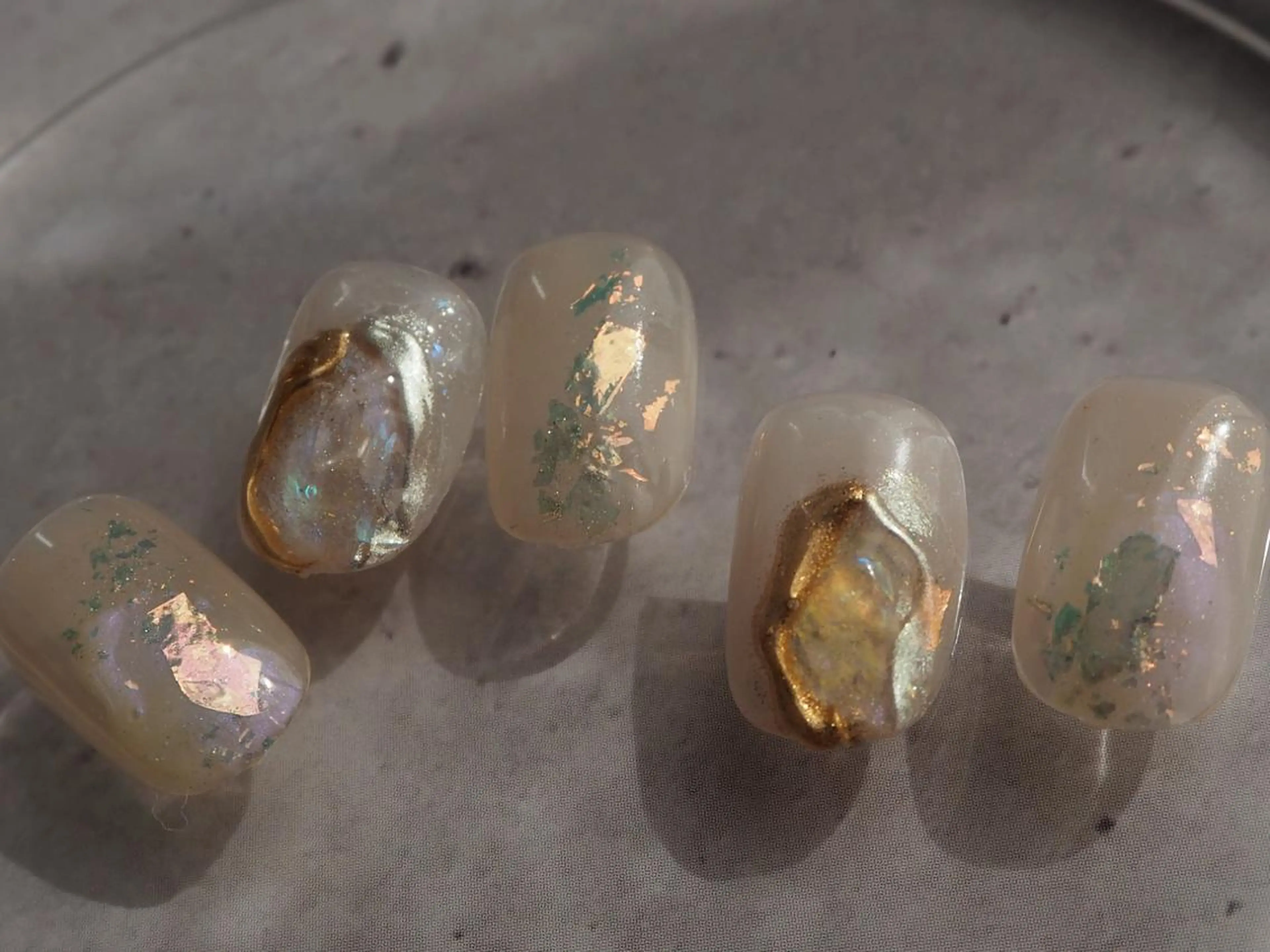 ネイル クリアネイル ニュアンスネイル tete nailstudioのネイルデザイン