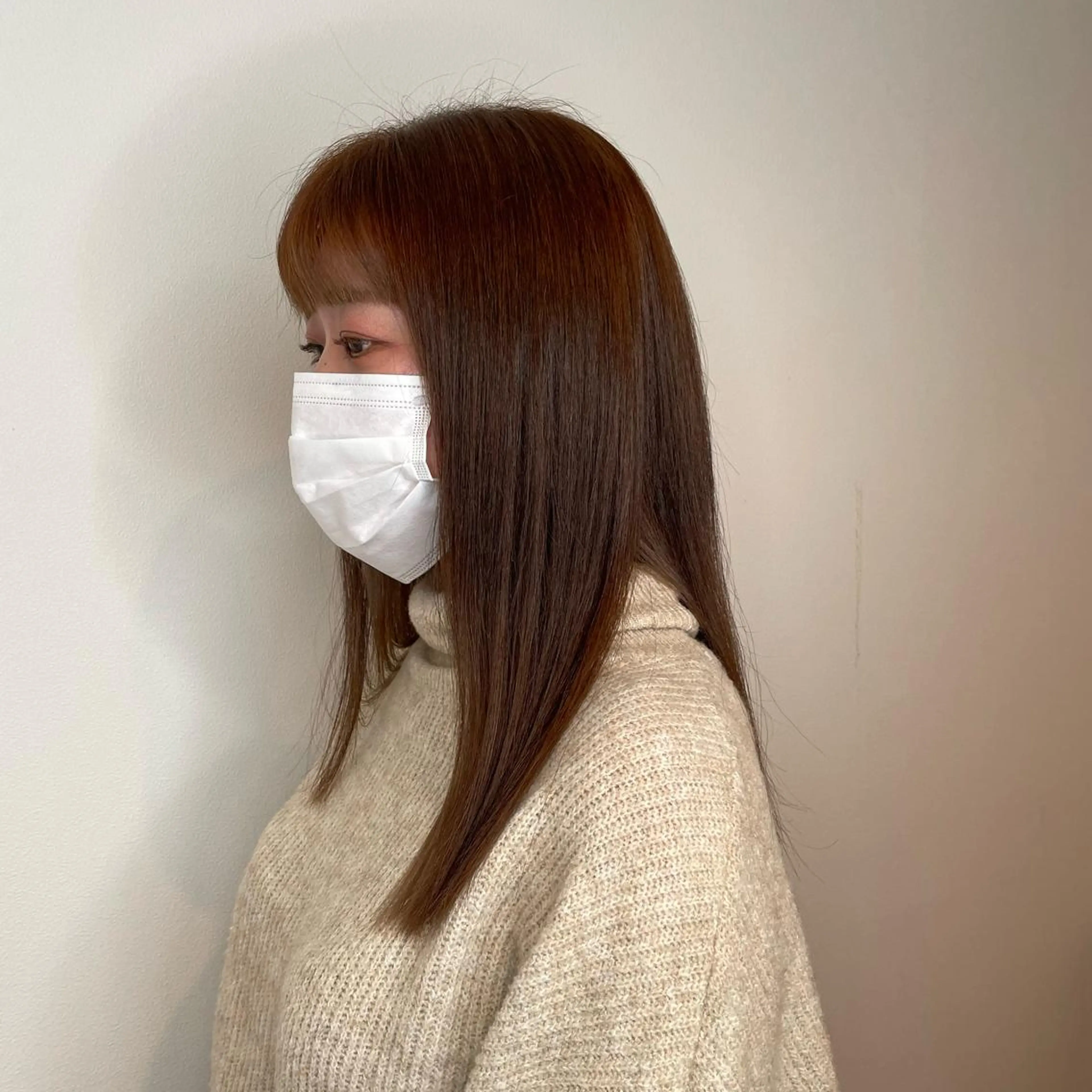 ロング ボブ SOYON船橋店 西澤元気のヘアスタイル