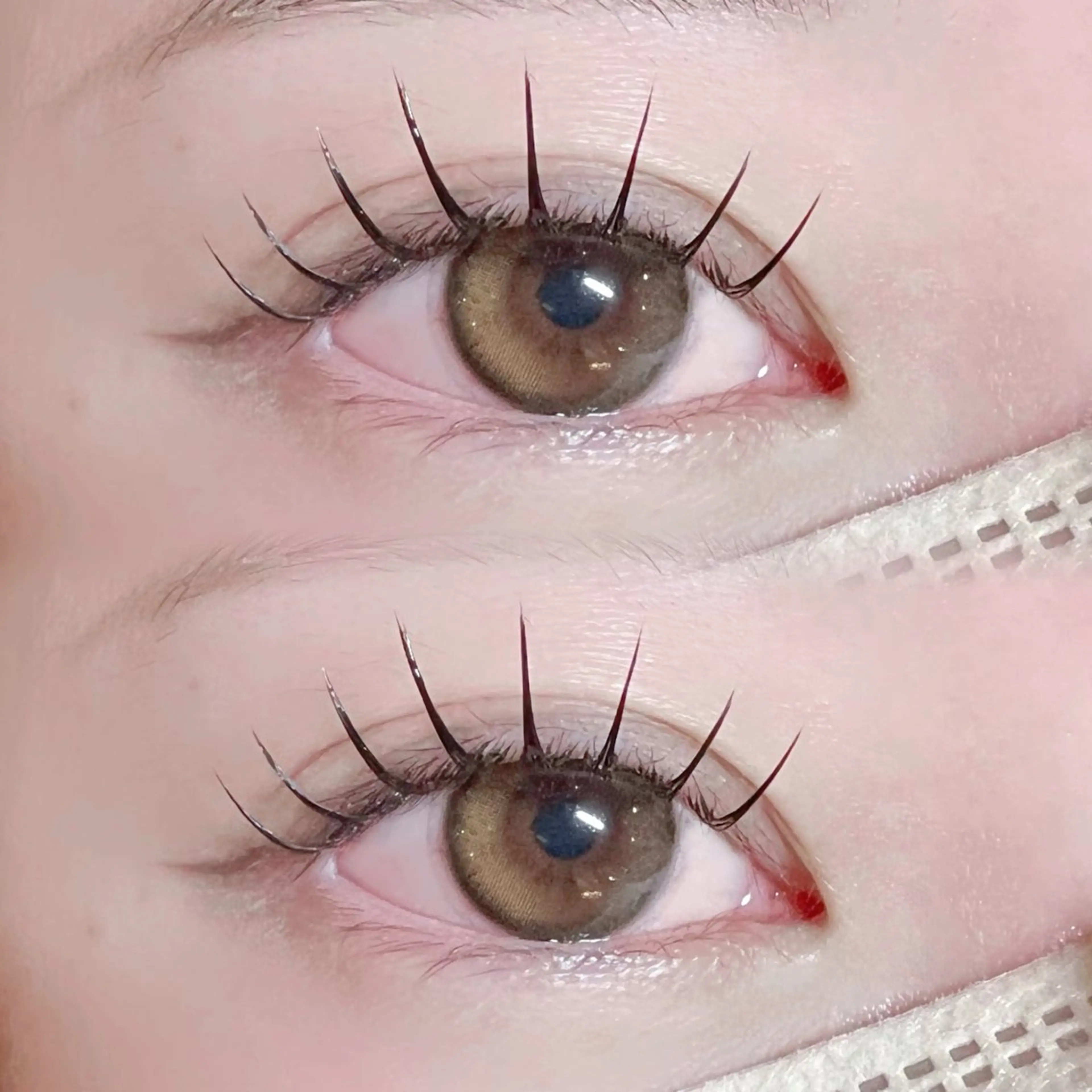 マツエク・マツパ Shiori .のマツエク・マツパデザイン