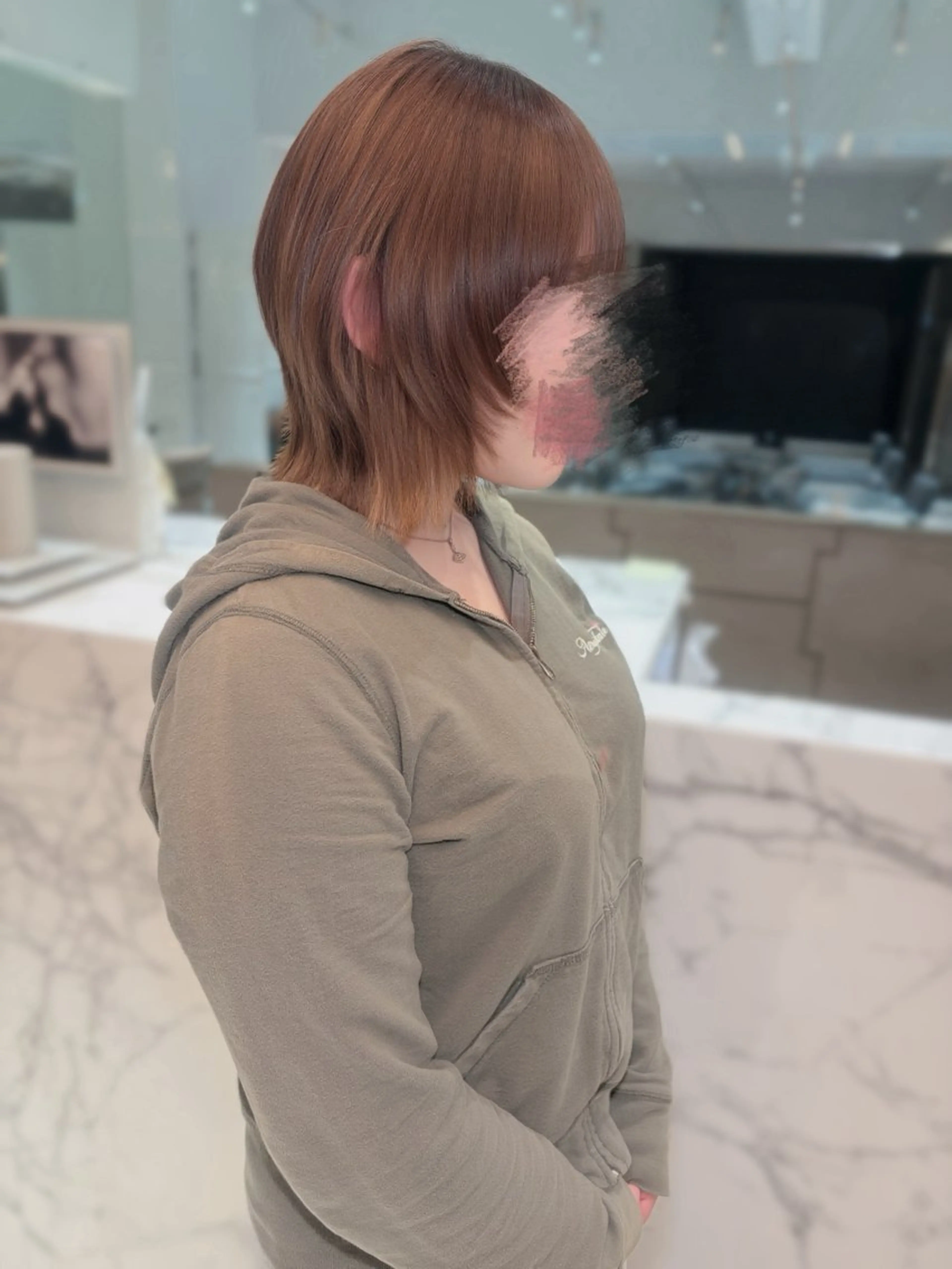 ミディアム rurina ꪔ̤̮のヘアスタイル