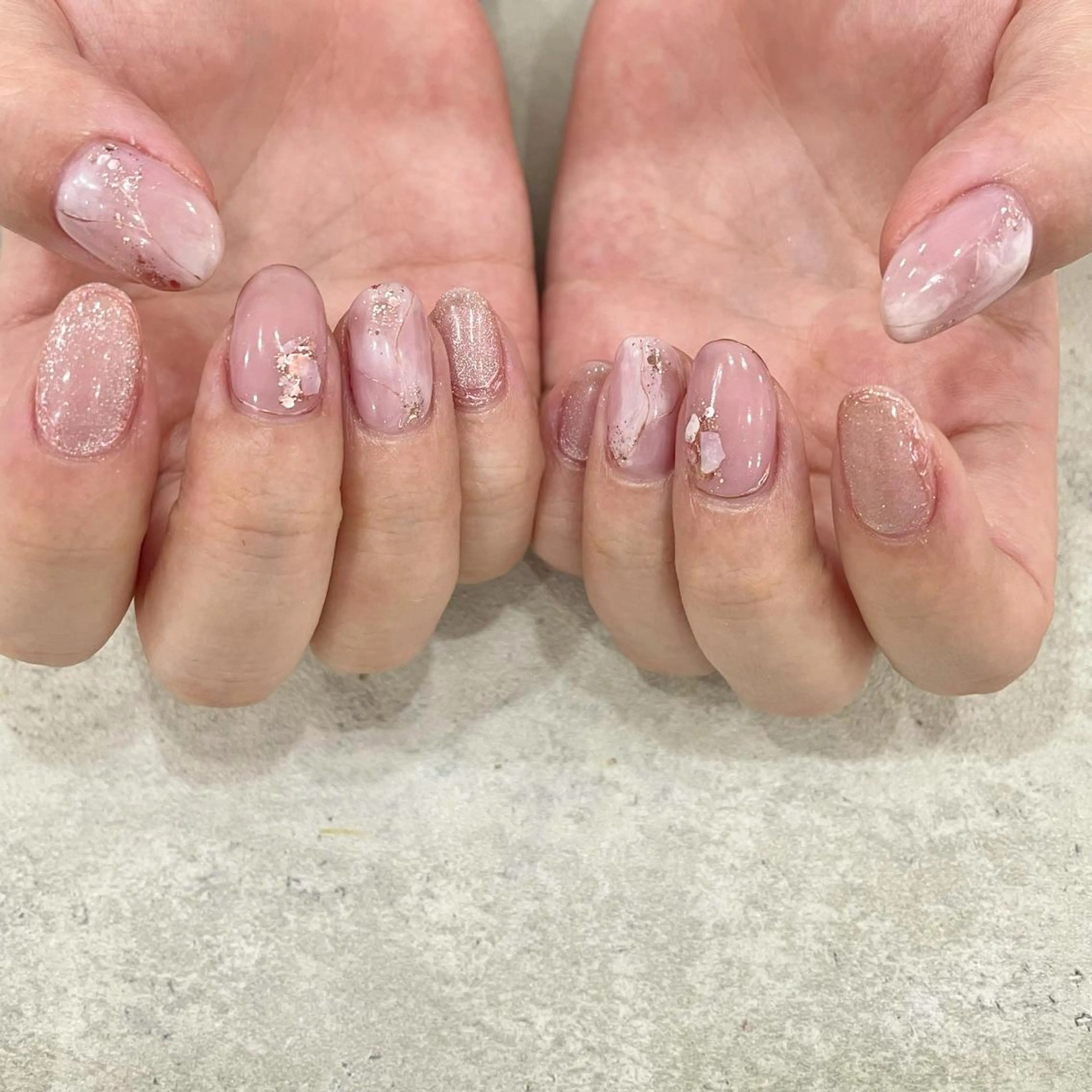 ネイル 持ち込み Nagashima sanaのネイルデザイン