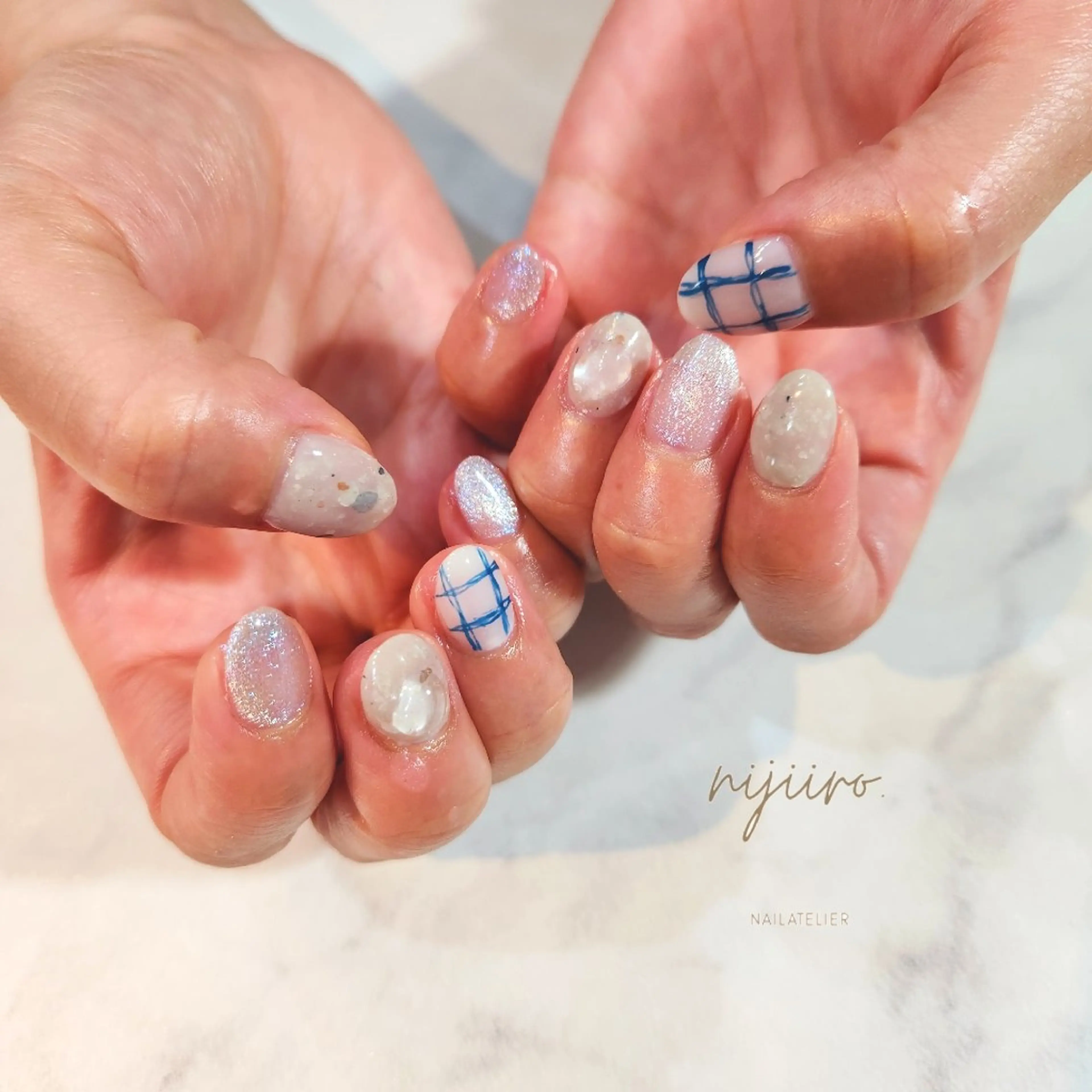 ネイル ハンドネイル nijiiro🌈 サトウのネイルデザイン
