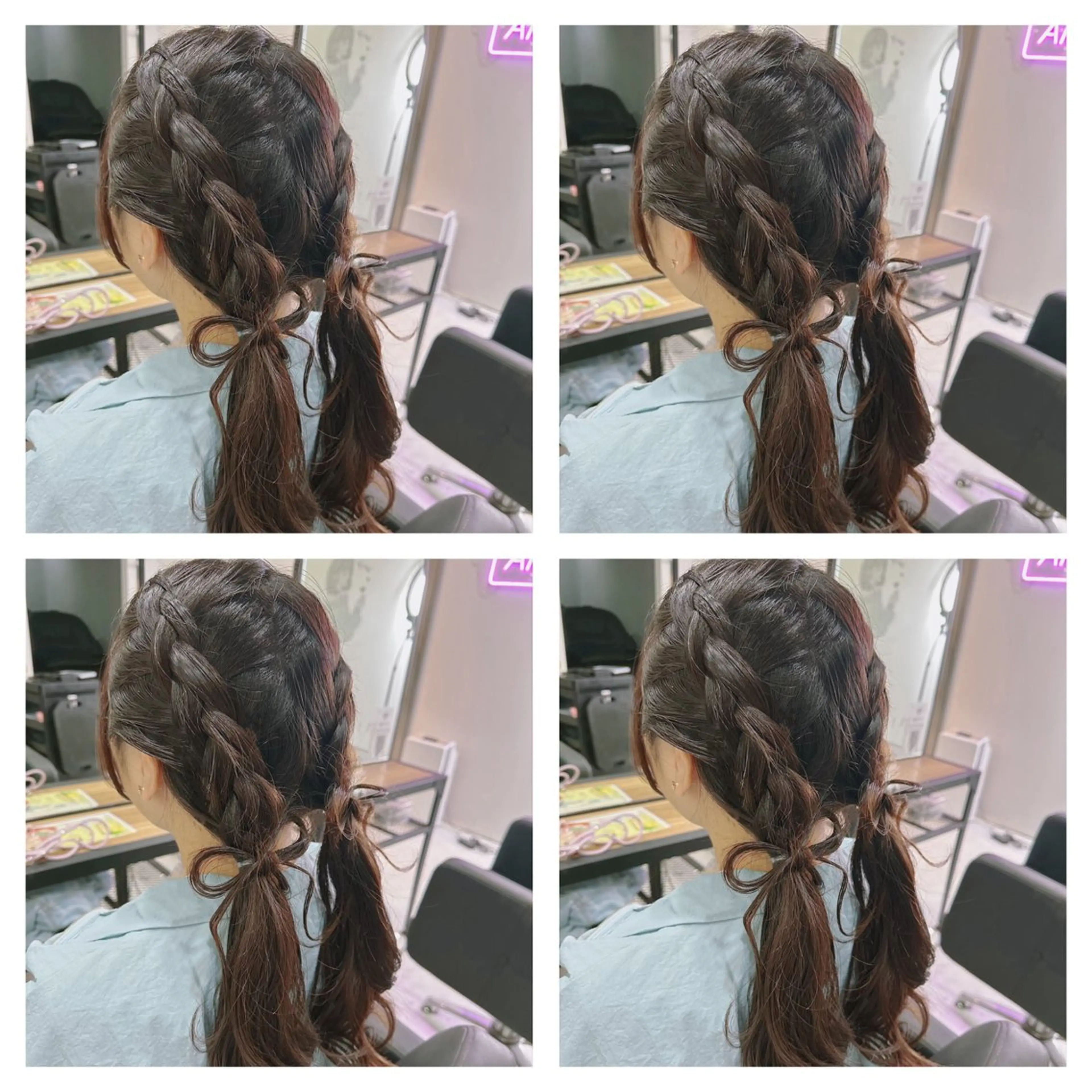セミロング ヘアアレンジ カット トリートメント ヘアセット 🎀推し活ヘアー🎀 Yuuna🐰💖のヘアスタイル