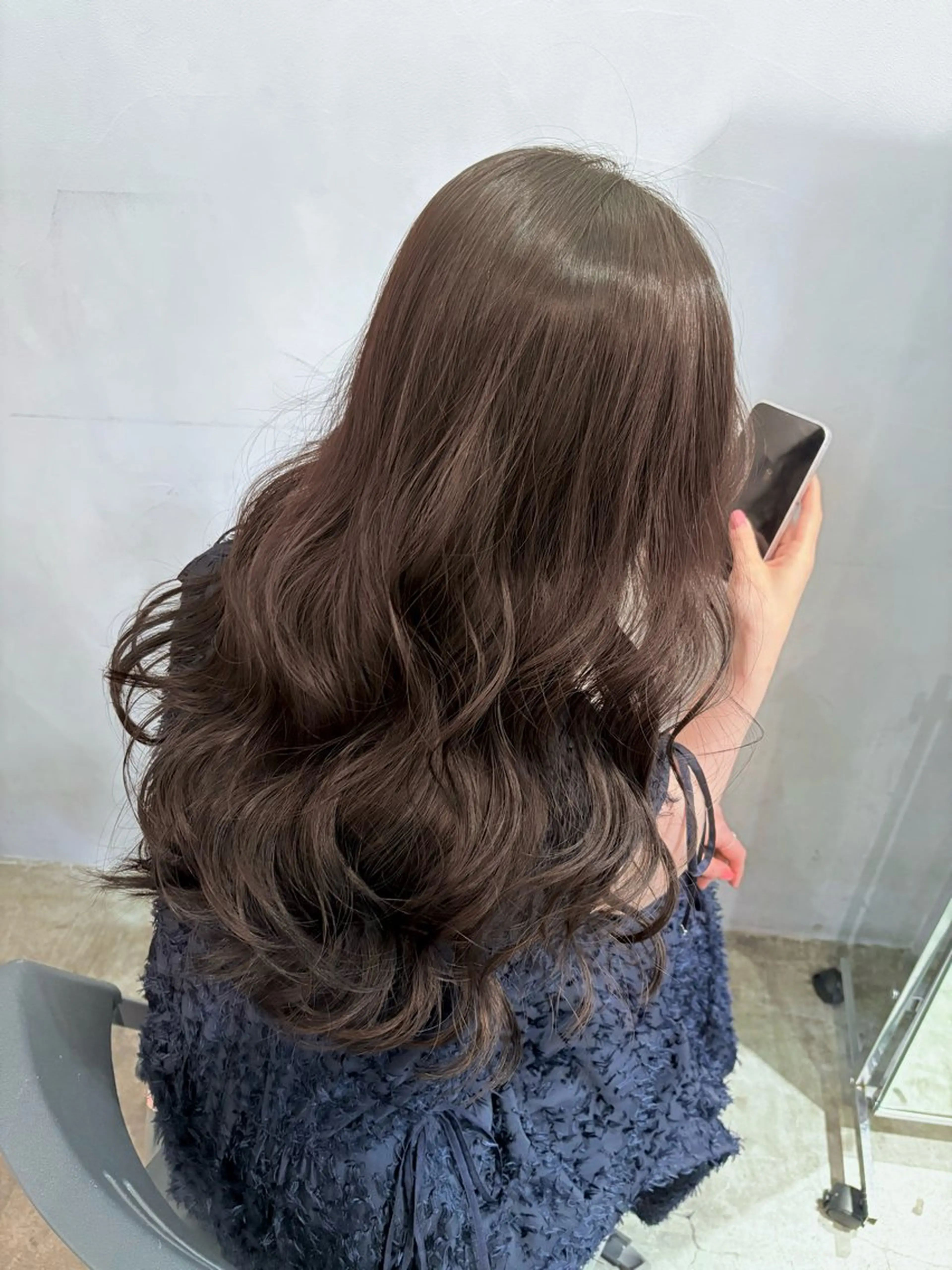 ロング カラー そ にのヘアスタイル