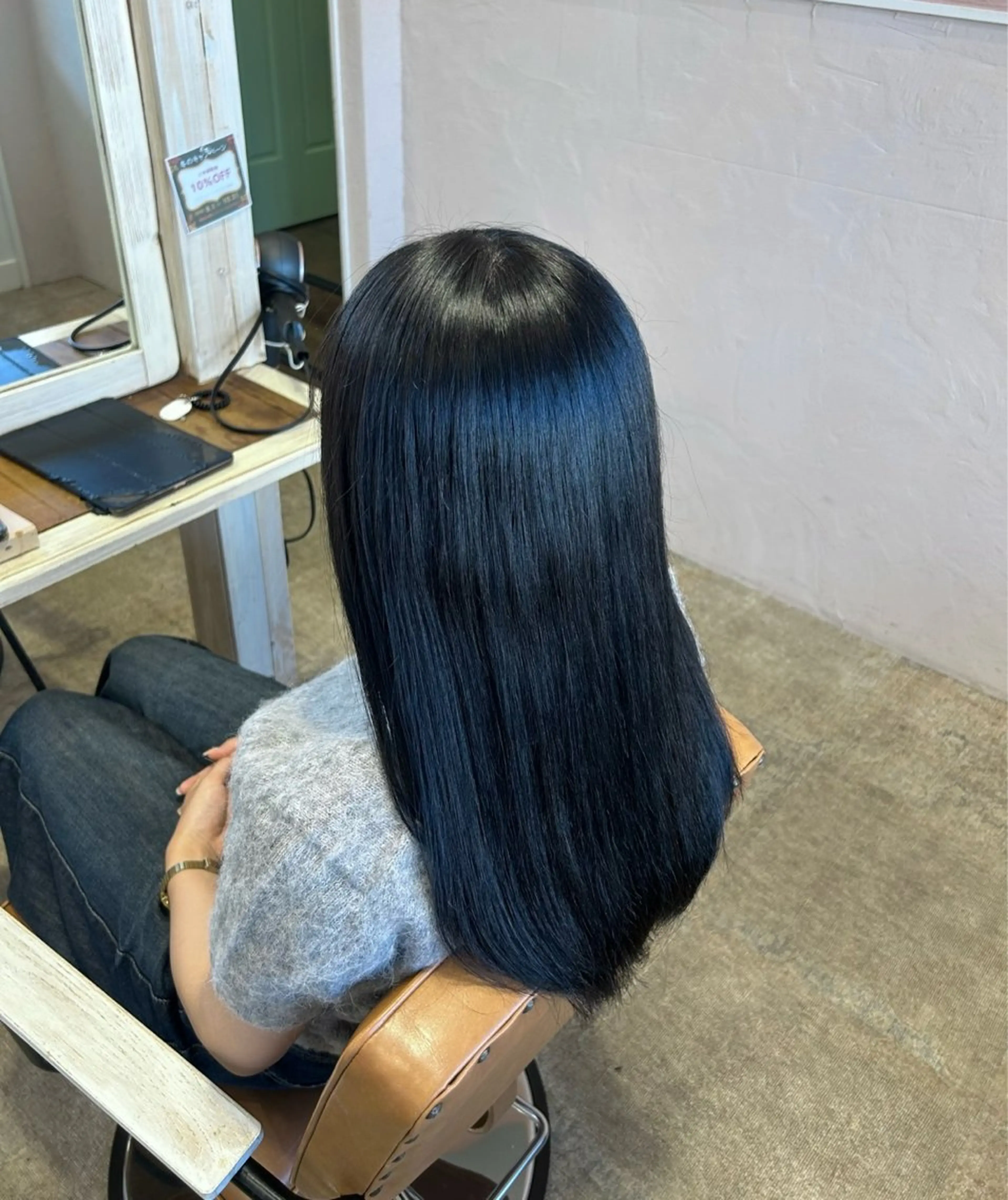 艶カラー🫧✨️ワンカラーのみ(ブリーチなし)の写真