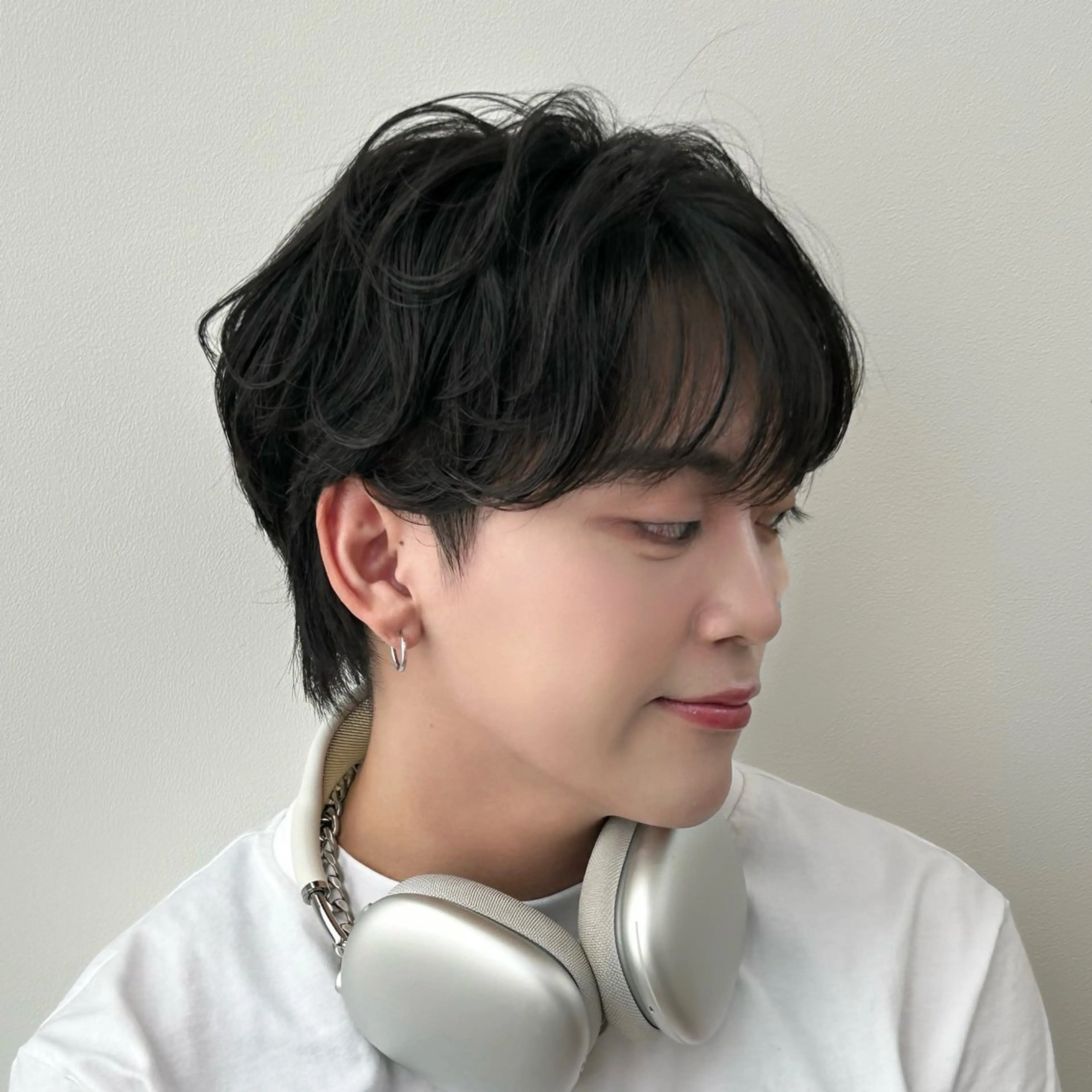 メンズ カット パーマ トリートメント 池袋/韓国メンズヘア ❤️💙軸丸みうのヘアスタイル