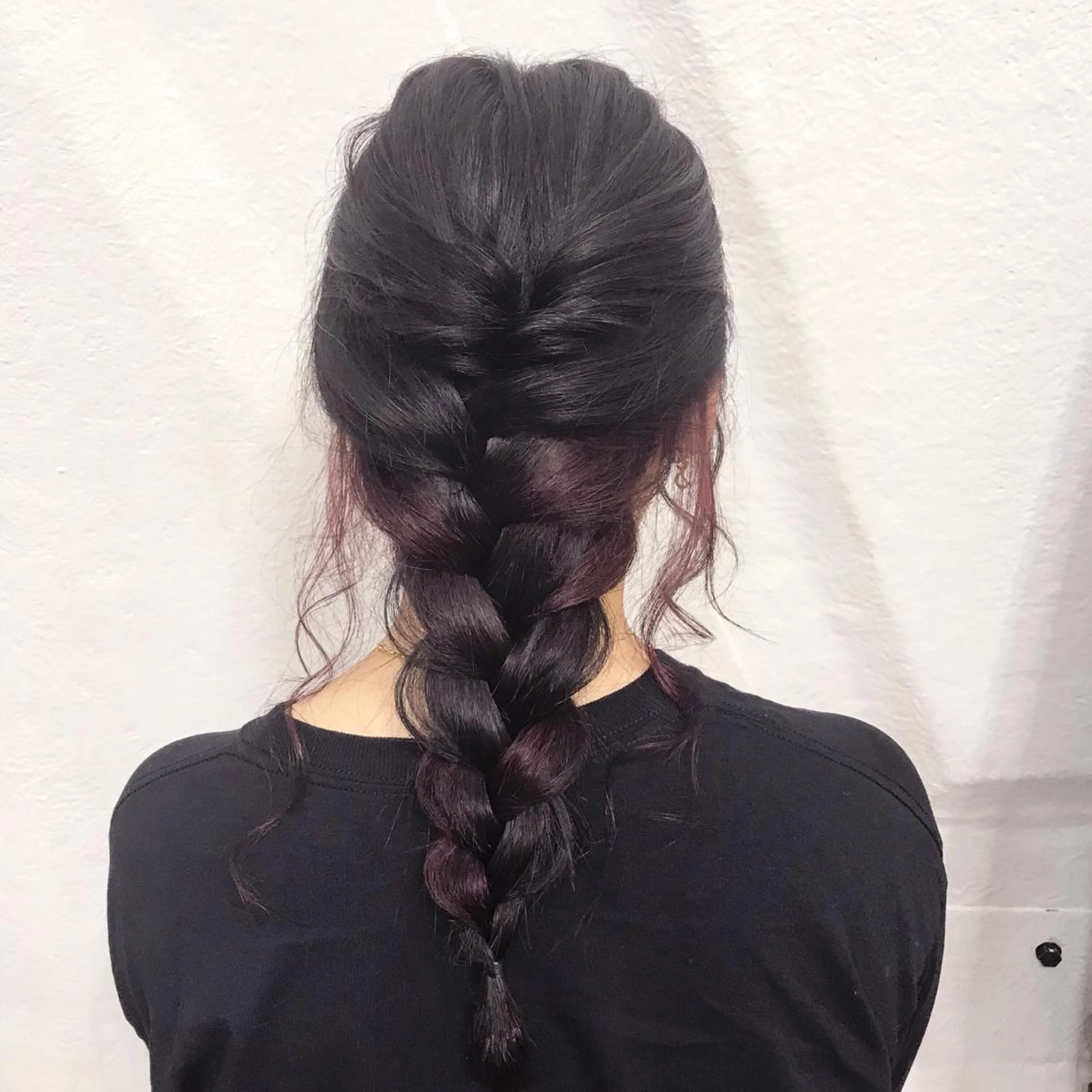 カラー ヘアアレンジ ブリーチ ラベンダーカラー ピンクカラー ピンクラベンダー K-POP好き美容師 🇰🇷Kai.Yのヘアスタイル