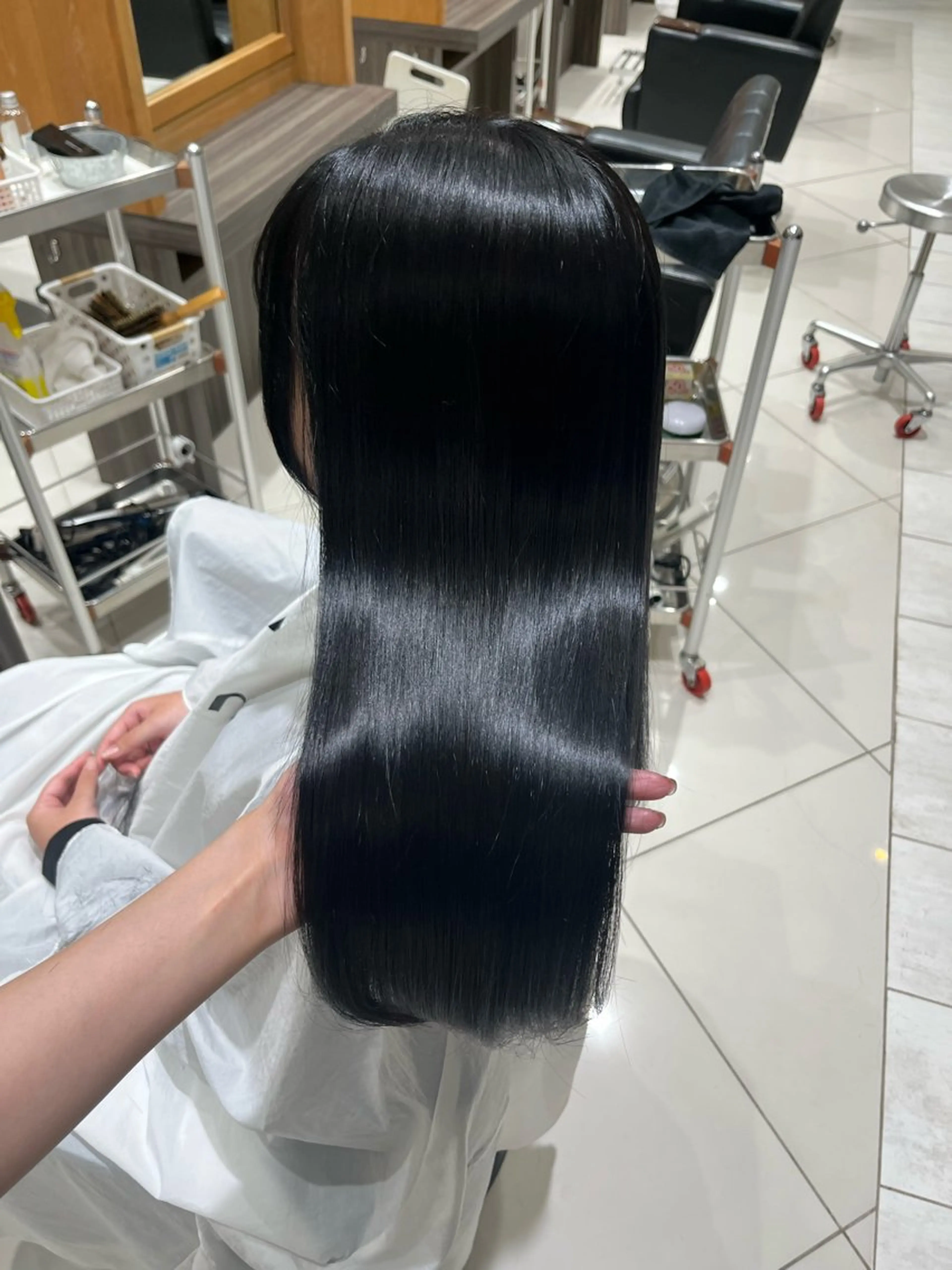 カラー remi🐻透明感 カラー/艶暗髪のヘアスタイル