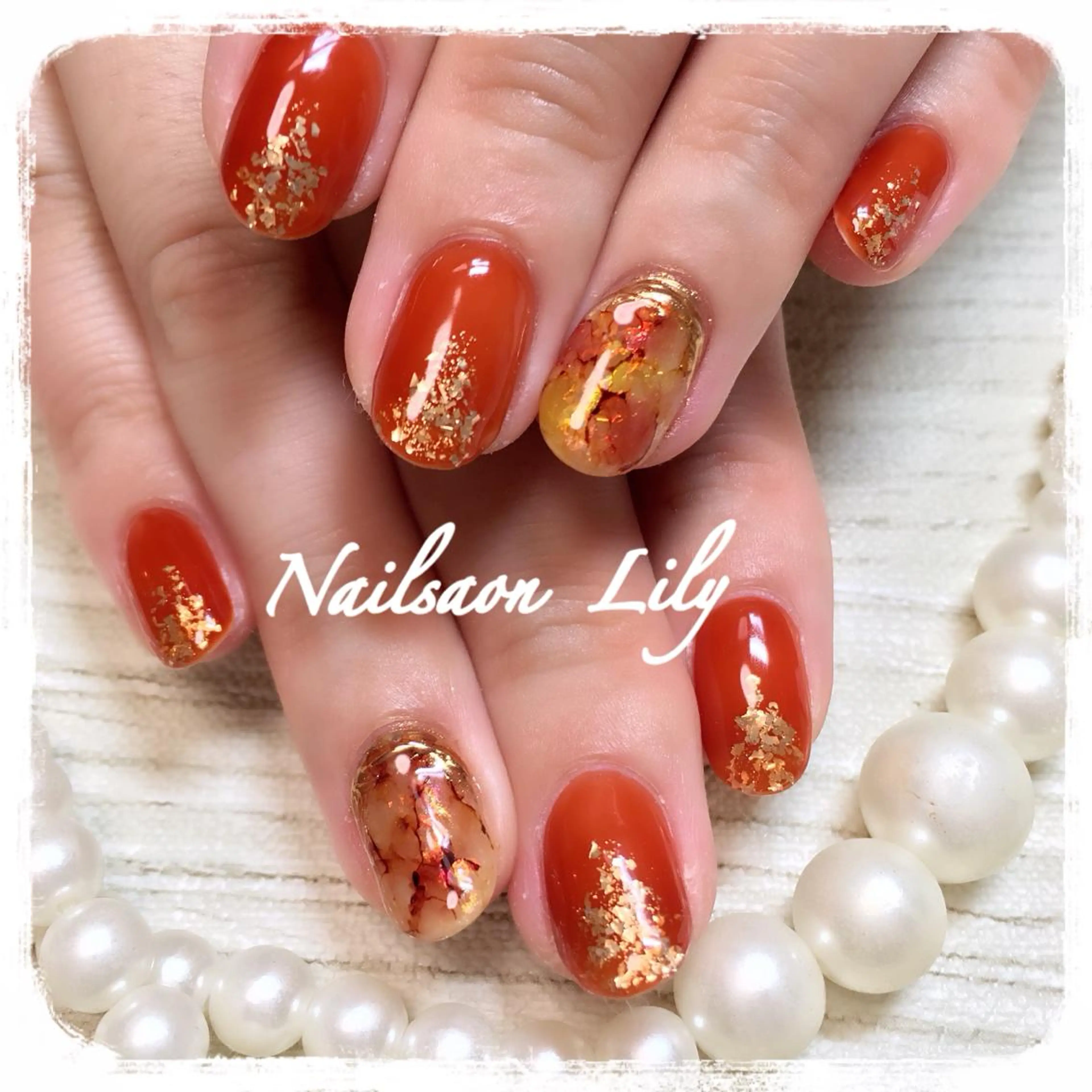 ネイル アートネイル Lily*nail 🌻Mii🌻のネイルデザイン
